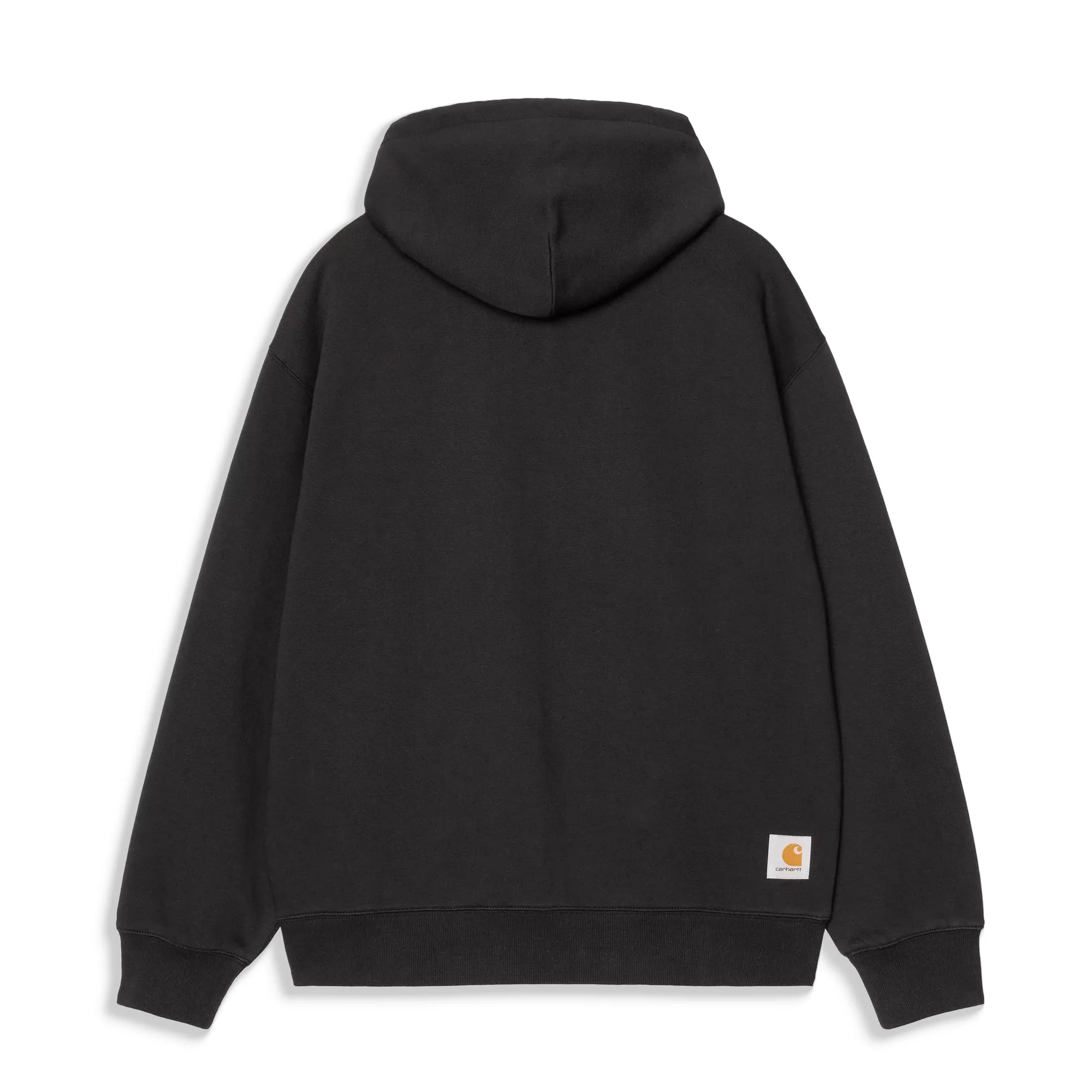 Carhartt WIP Hooded Mini Wip Sweat Jacket Black stone washed - Image 4