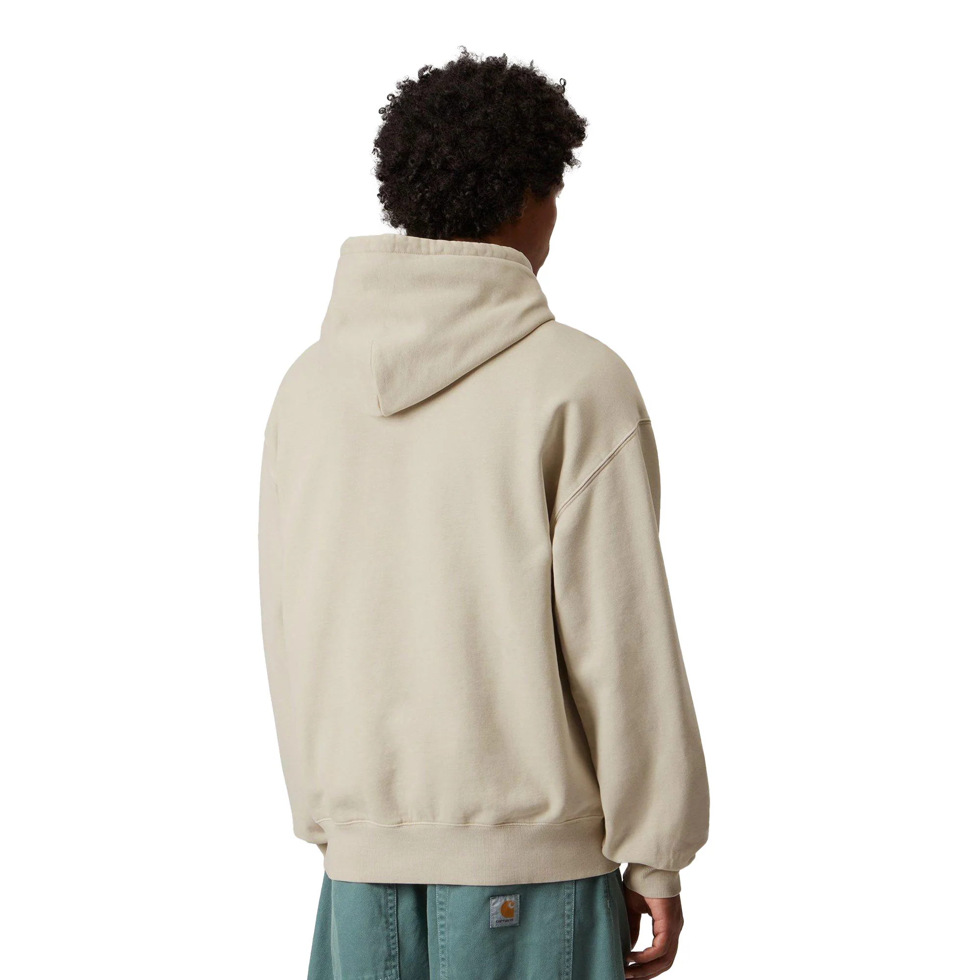 Carhartt WIP Hooded Vista Sweat Fleur De Sel garment dyed - Image 2