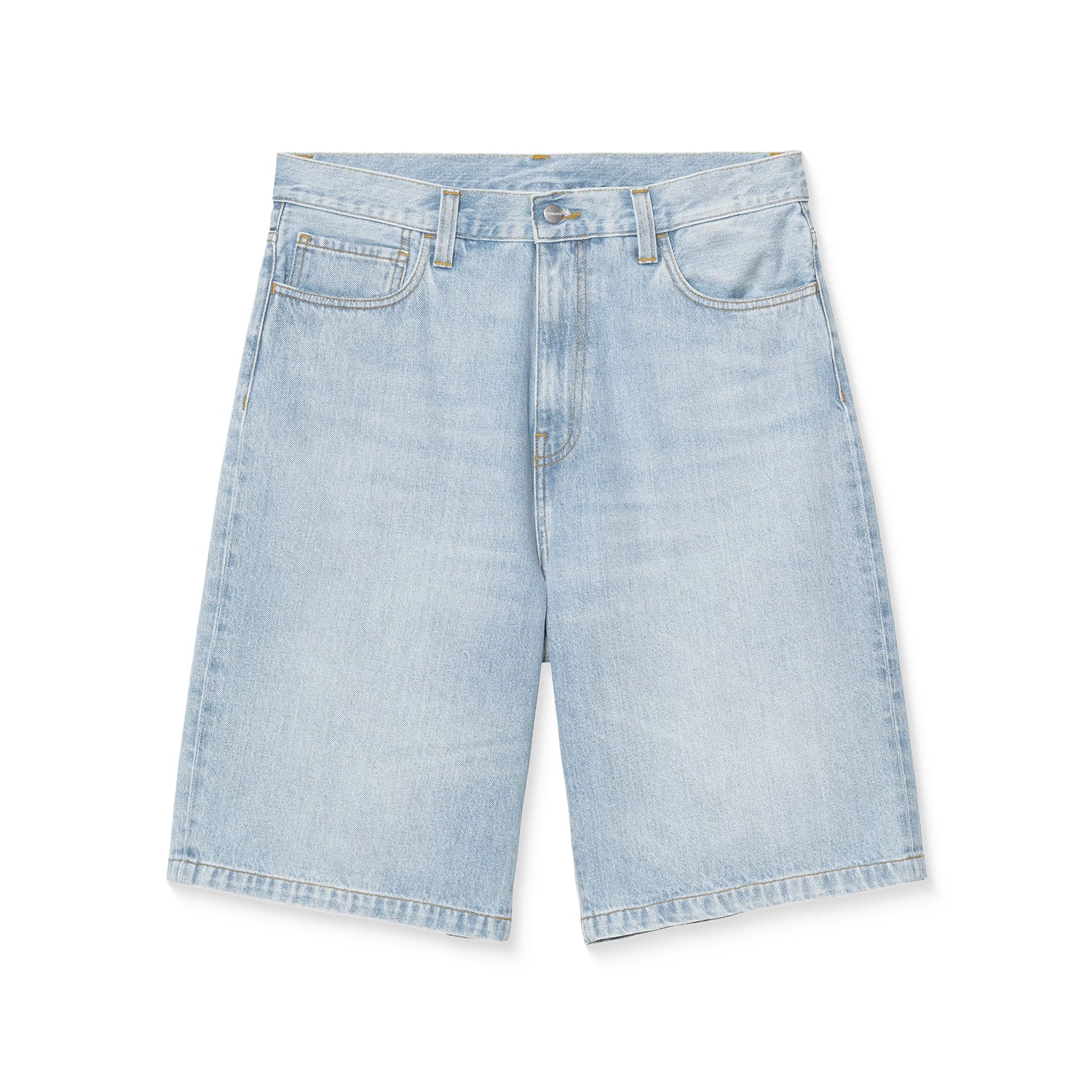 Carhartt WIP Landon Short Blue heavy worn bleached