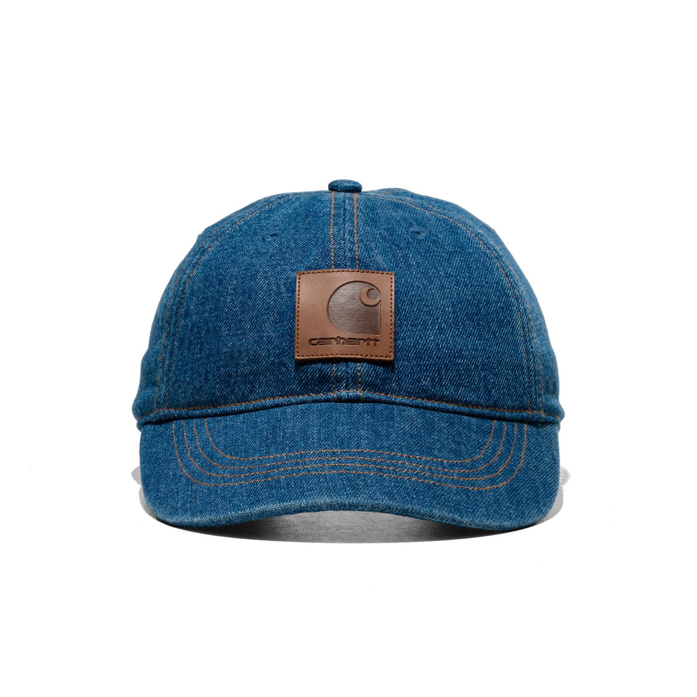 Carhartt WIP Lincoln Cap Blue bleached