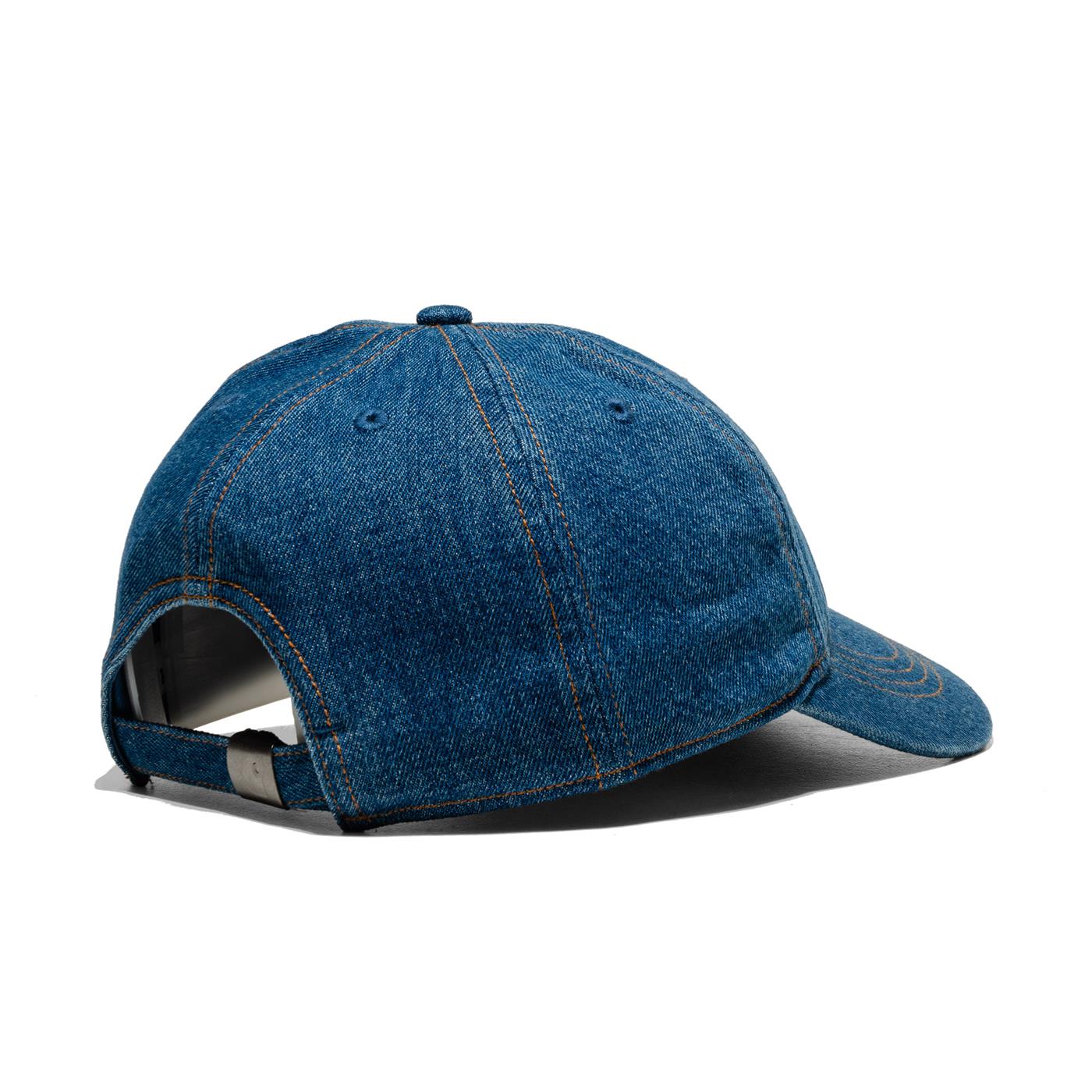 Carhartt WIP Lincoln Cap Blue bleached - Image 3