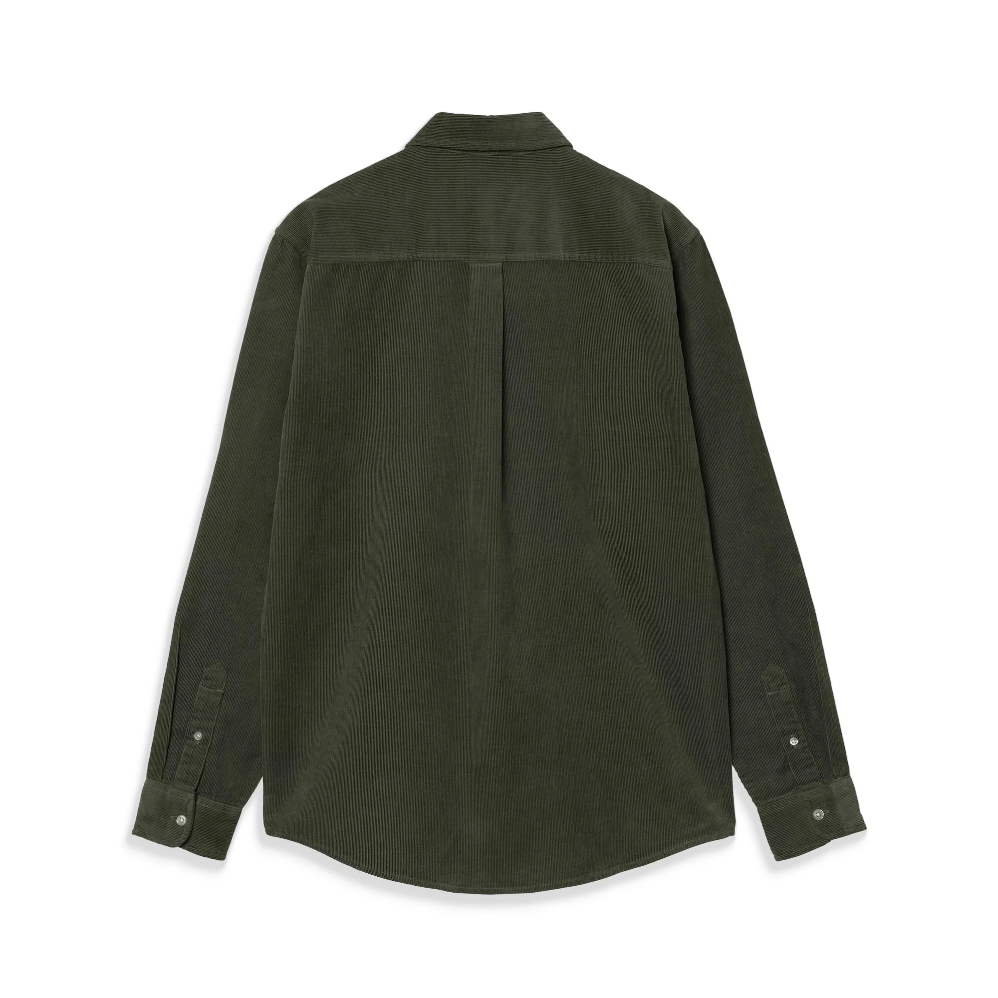 Carhartt WIP L/S Madison Fine Cord Shirt Opuntia/Wax - Image 2