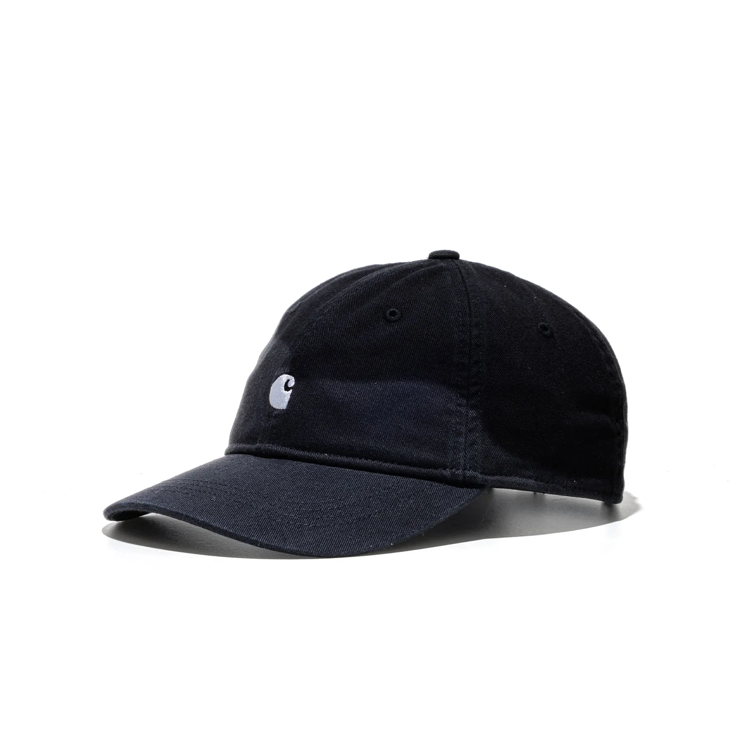 Carhartt WIP Madison Logo Cap Black/White - Image 2