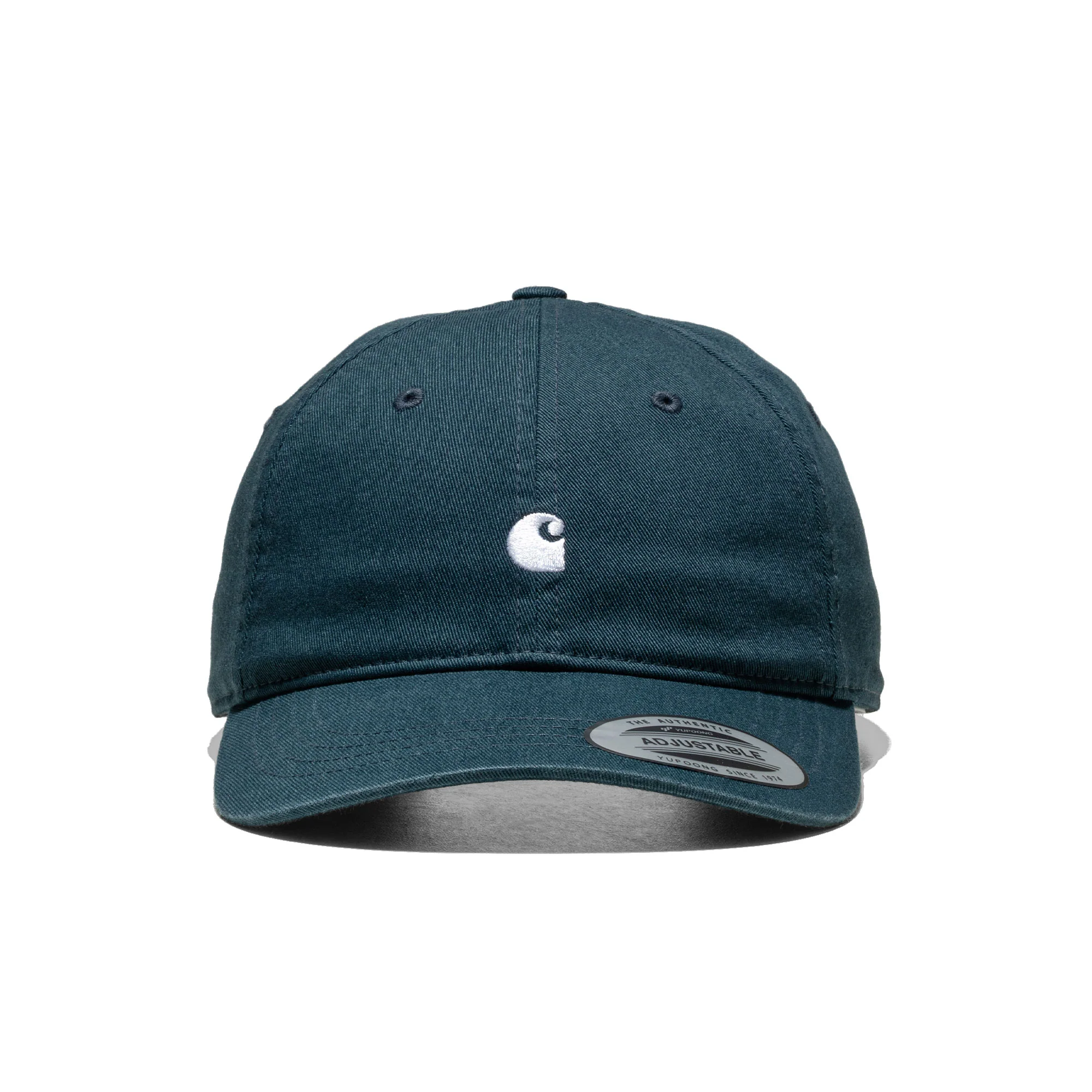 Carhartt WIP Madison Logo Cap Deep Lagoon/White