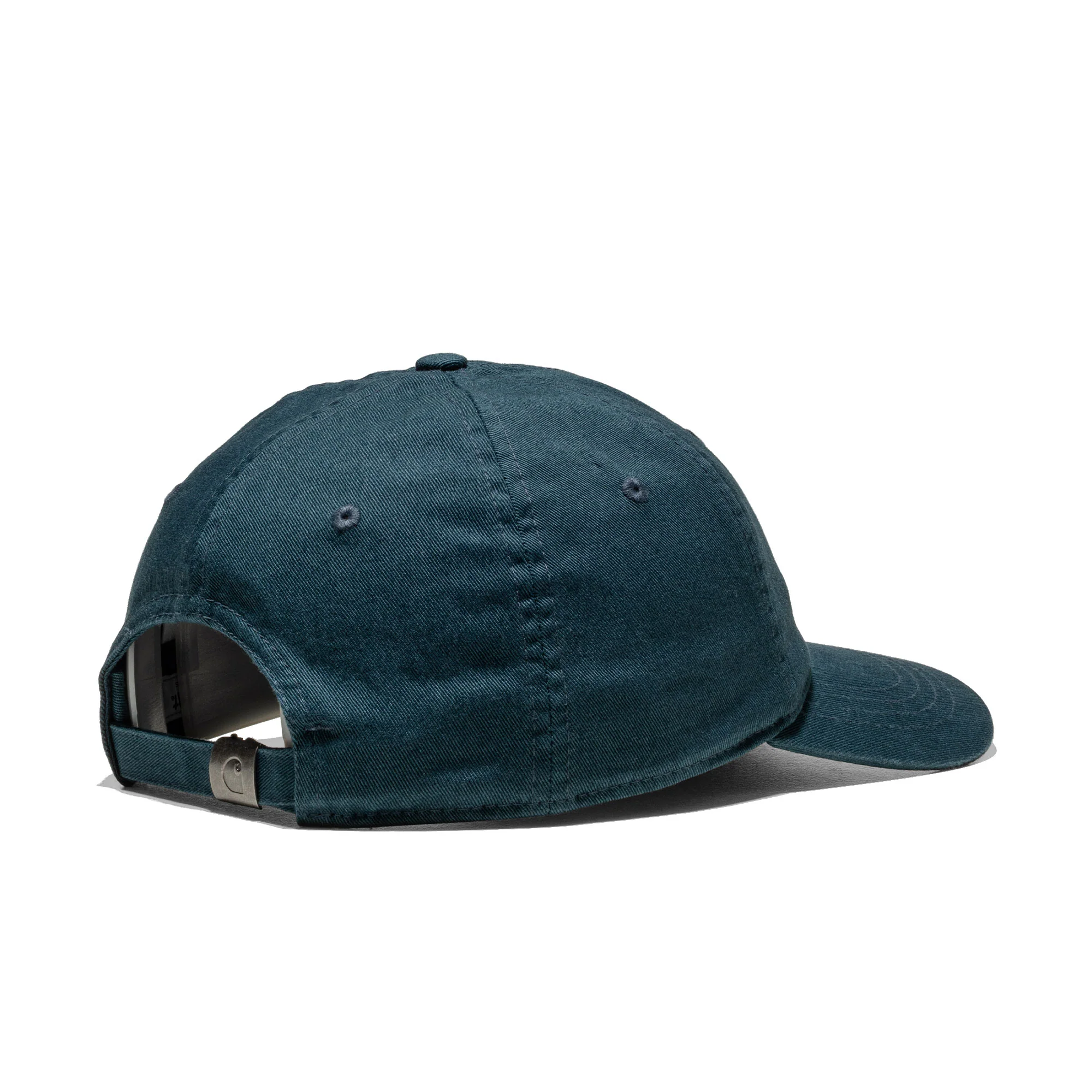 Carhartt WIP Madison Logo Cap Deep Lagoon/White - Image 3