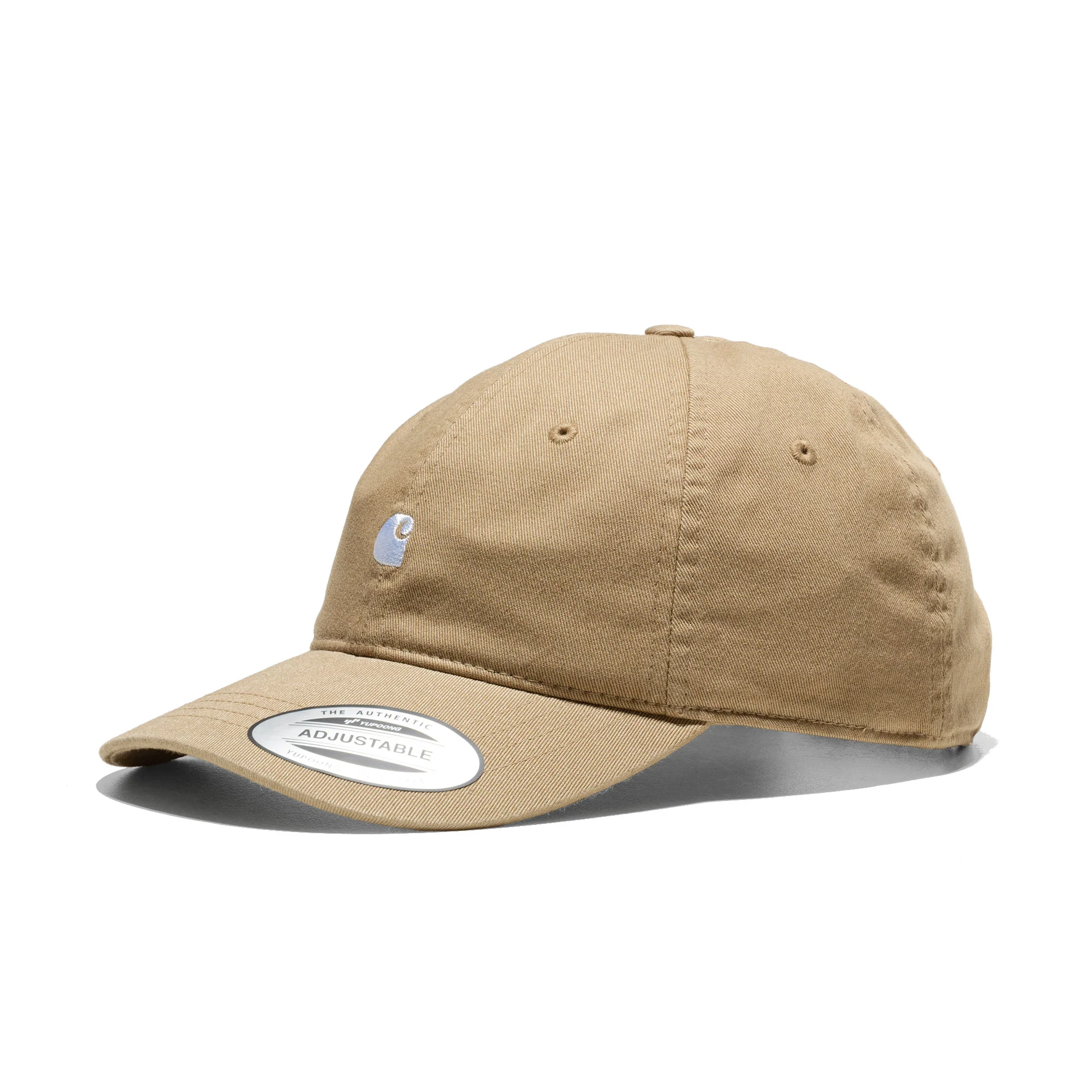 Carhartt WIP Madison Logo Cap Leather/White - Image 2