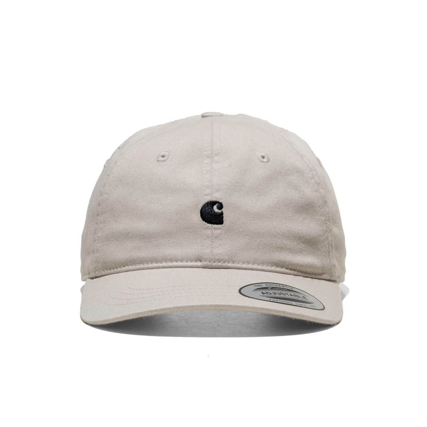Carhartt WIP Madison Logo Cap Moonbeam/Black