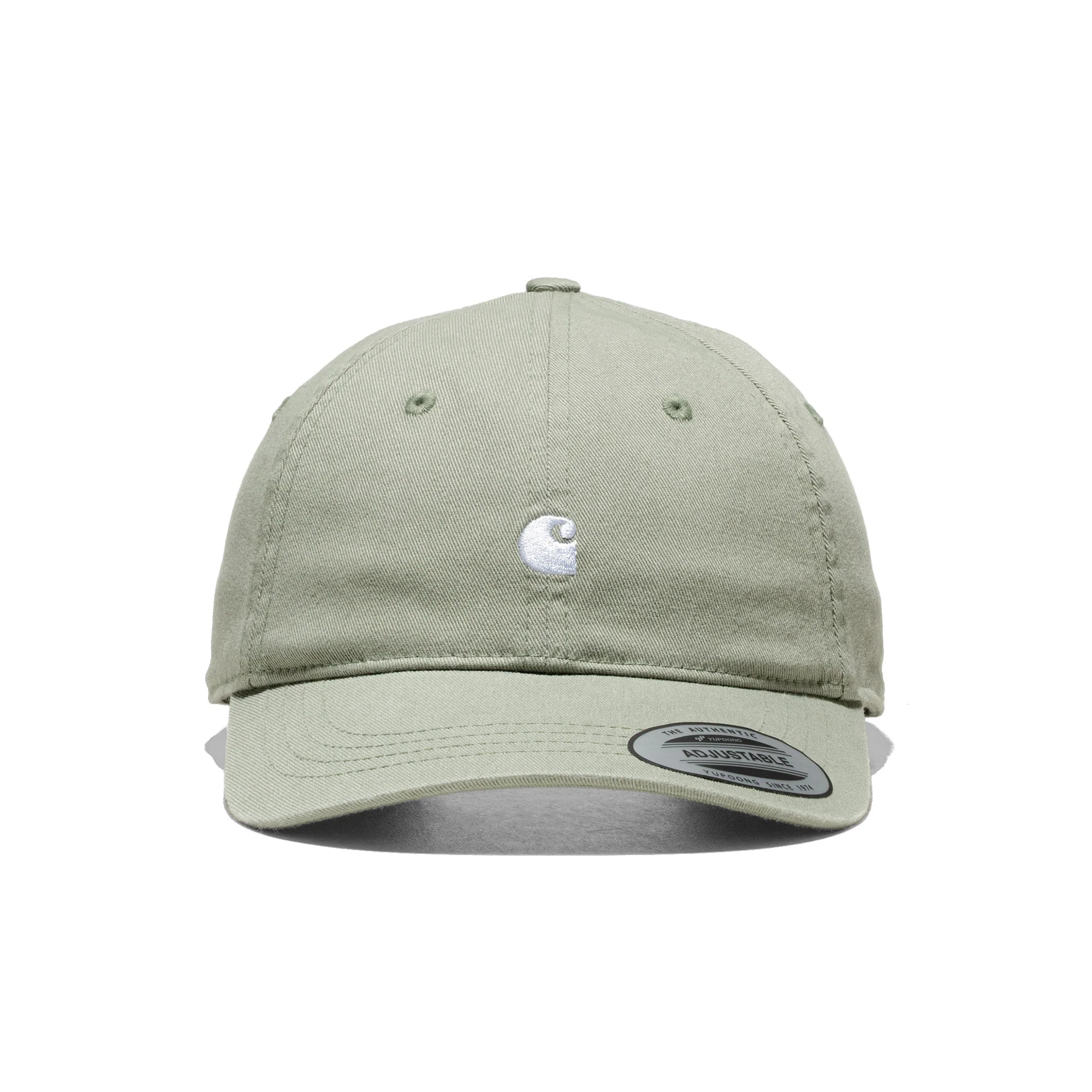 Carhartt WIP Madison Logo Cap Pale Olive/White