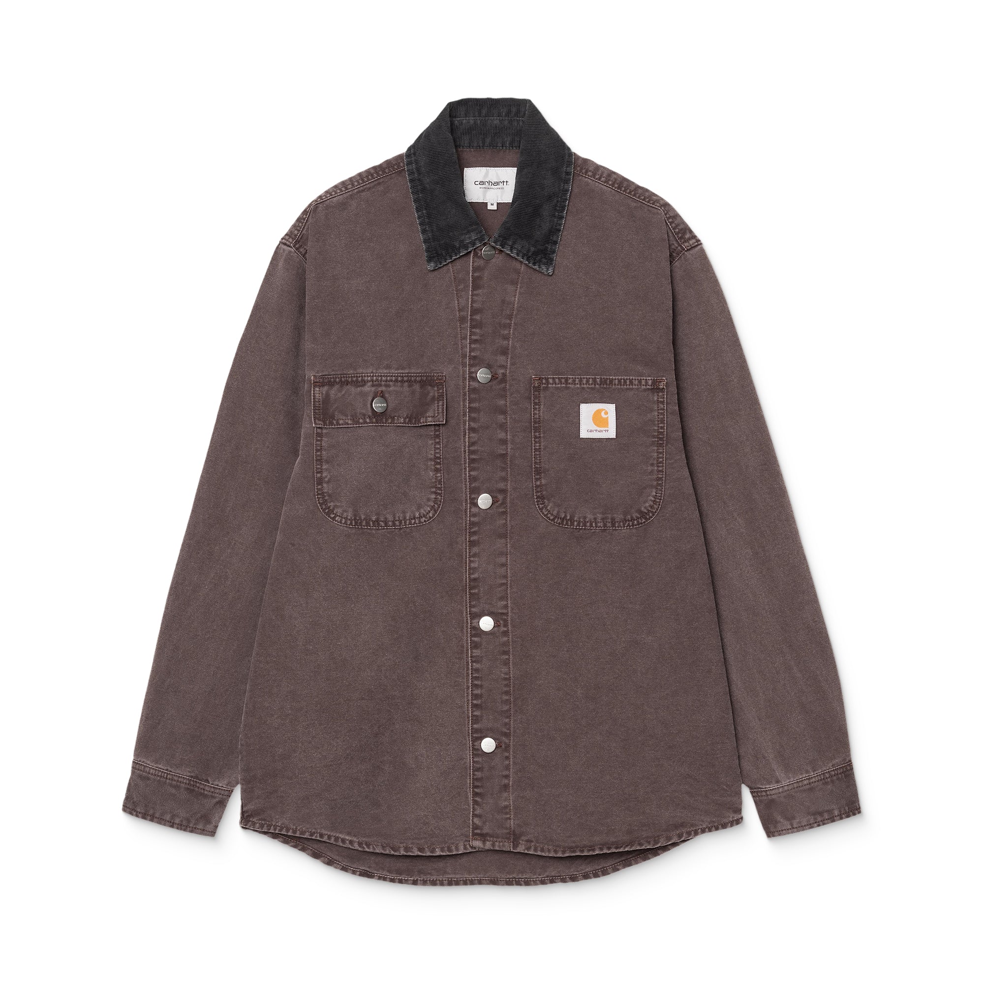 Carhartt WIP Mitch Shirt Jacket Palisander/Black dusky