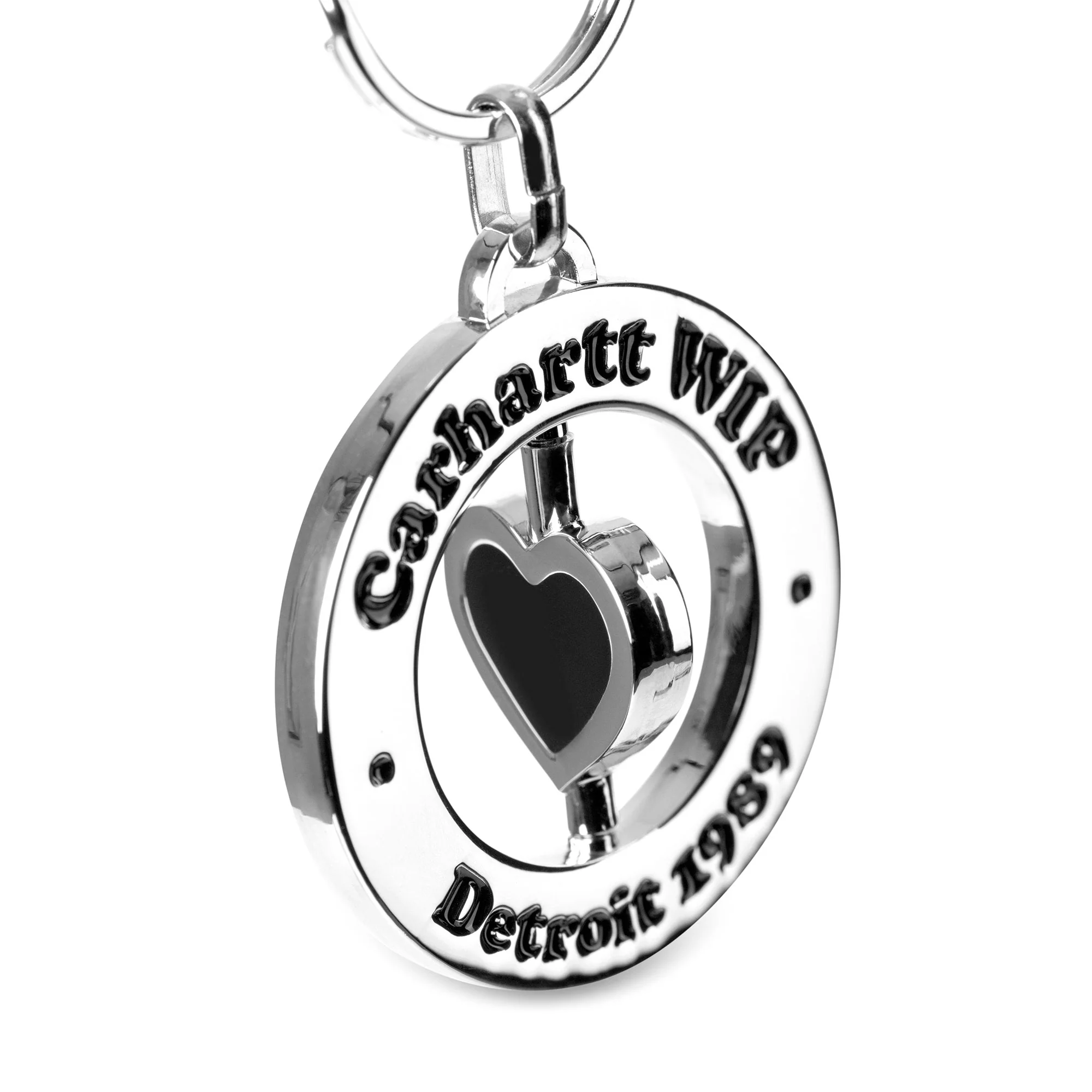 Carhartt WIP Modality Keychain Zinc Alloy Silver - Image 2