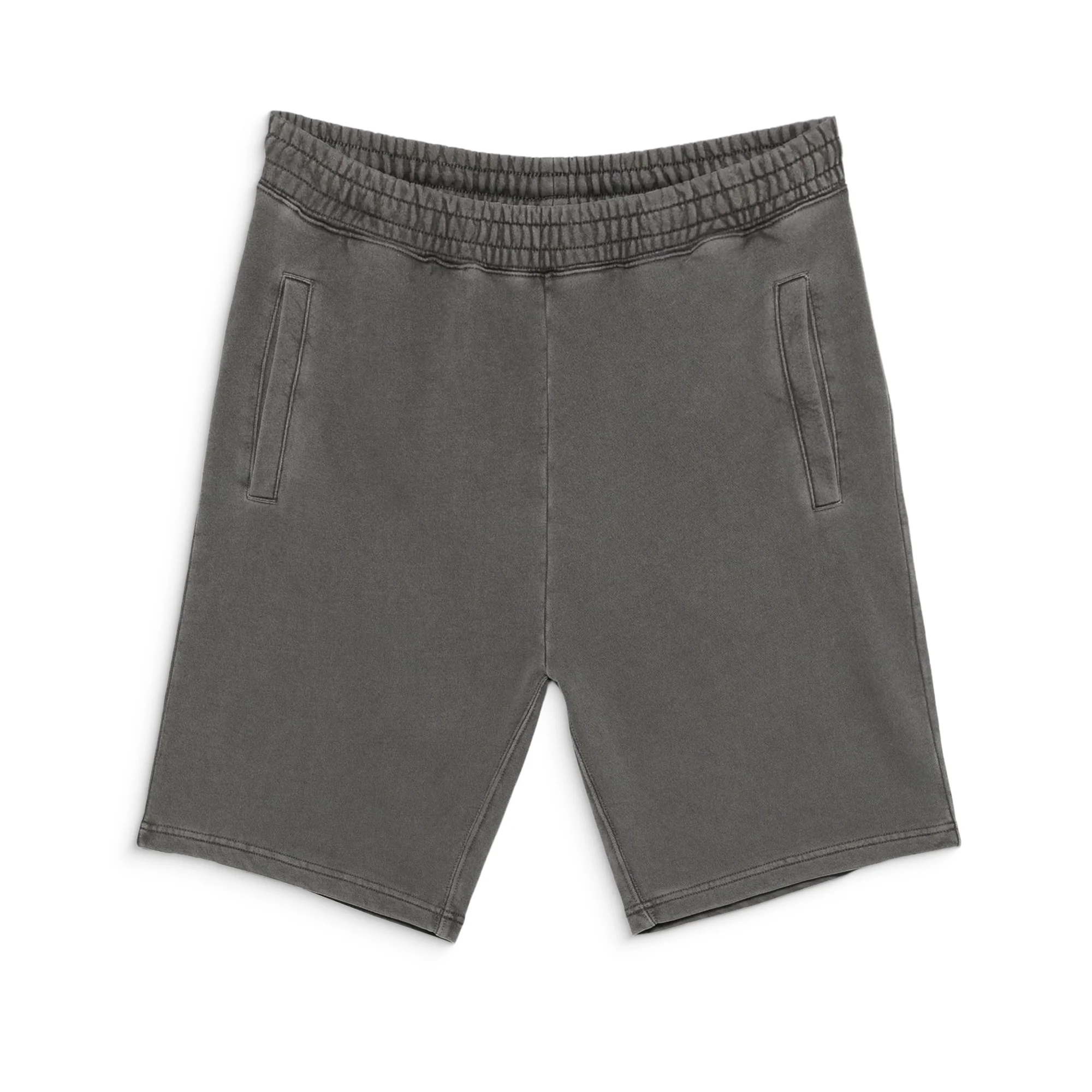 Carhartt WIP Nelson Sweat Short Graphite garment dyed