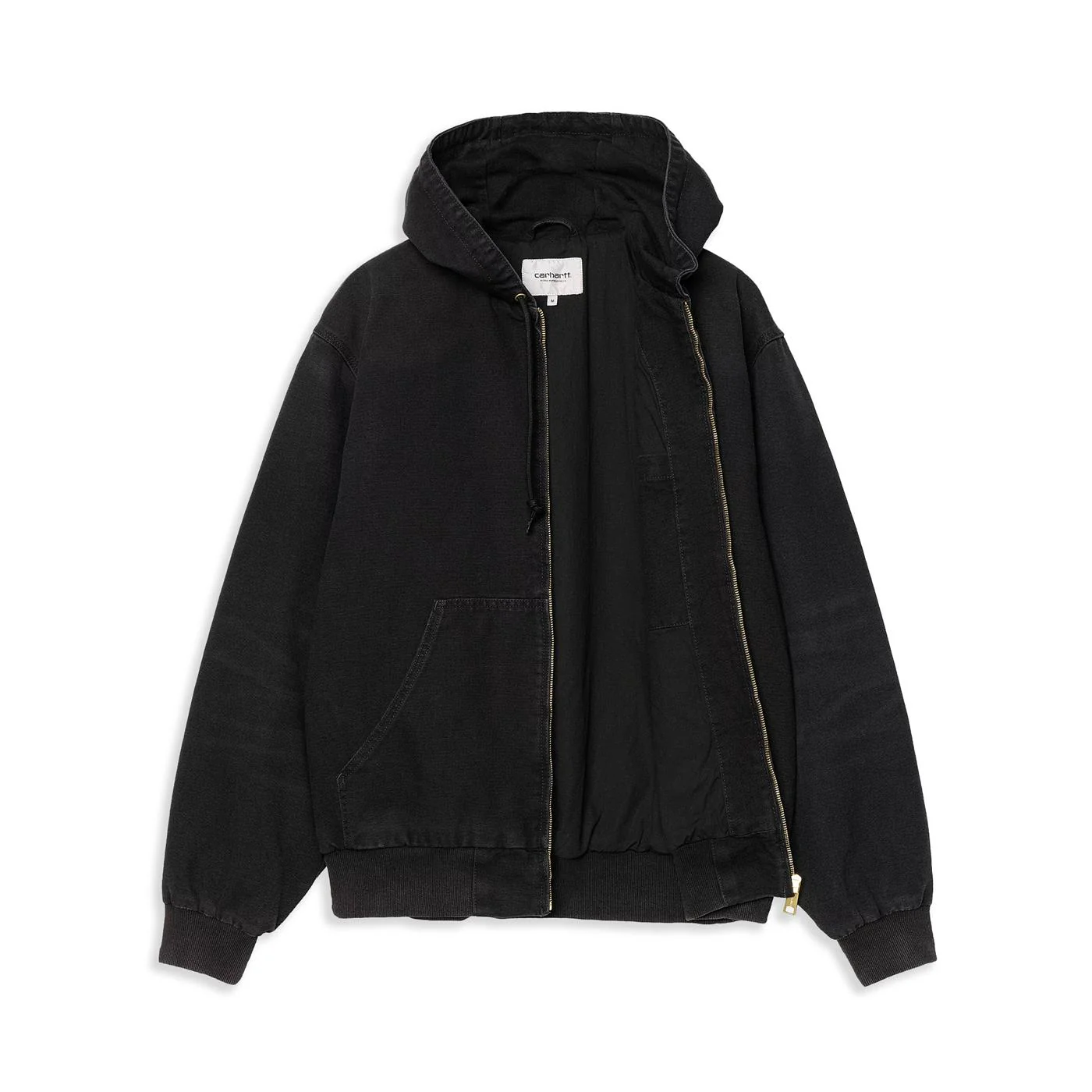 Carhartt WIP OG Active Jacket Black stone canvas - Image 3