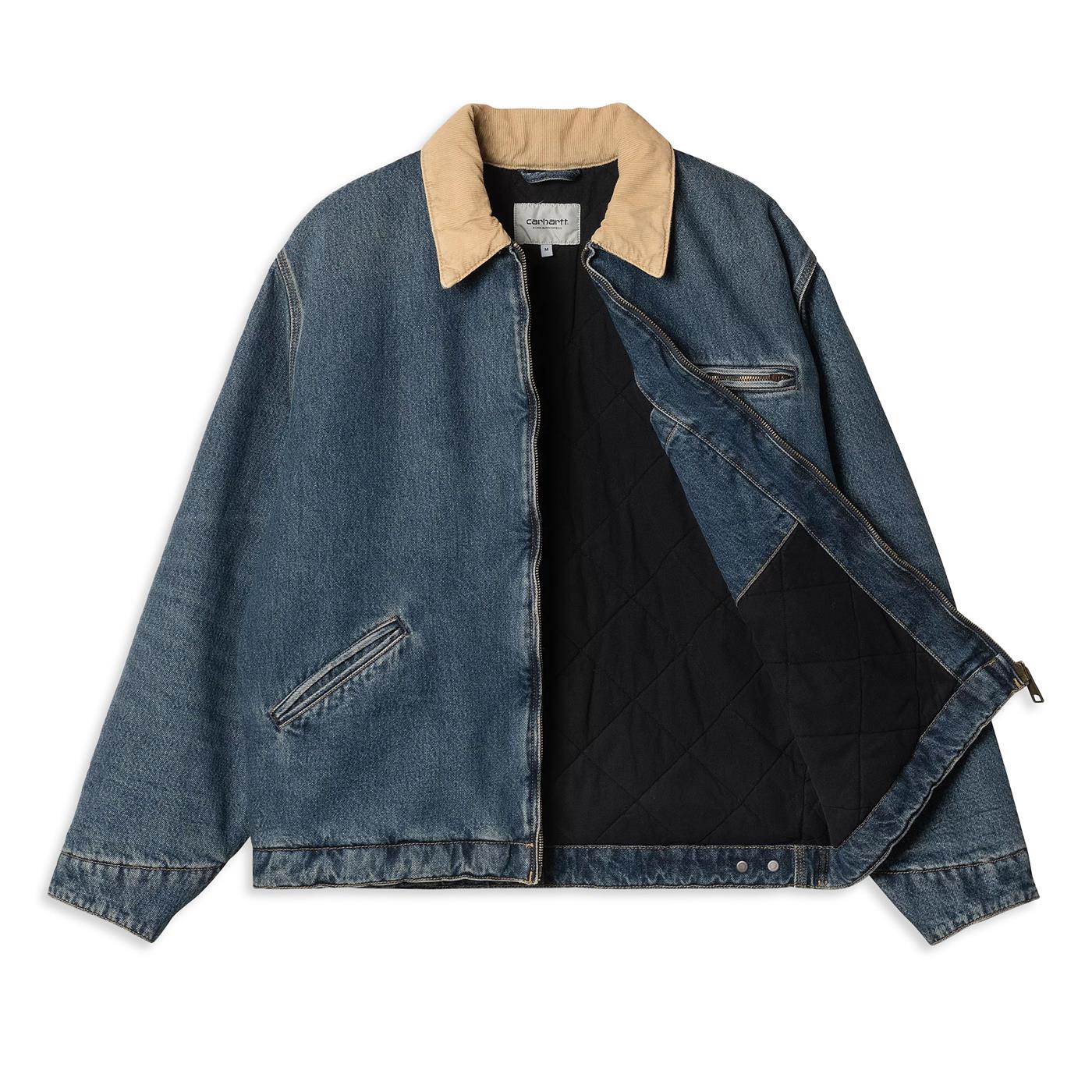 Carhartt WIP OG Detroit Jacket Blue/Dusty Hamilton Brown - Image 3