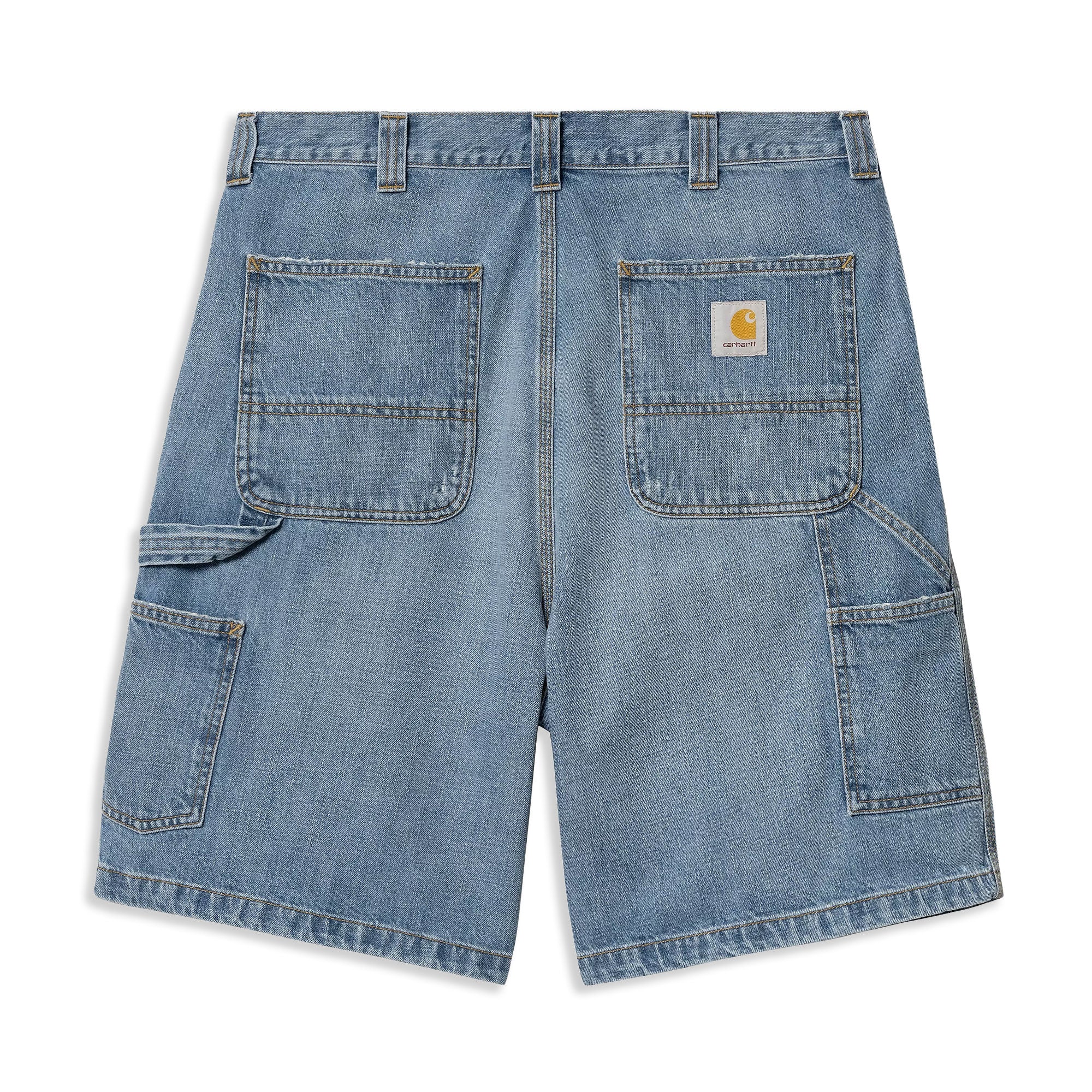 Carhartt WIP OG Single Knee Short Blue burst washed - Image 2