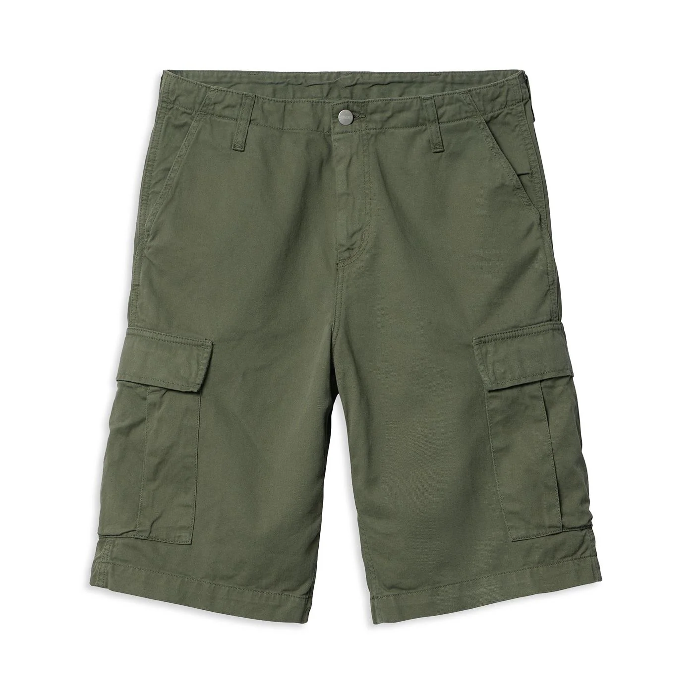 Carhartt WIP Regular Cargo Short Dollar Green garment dyed
