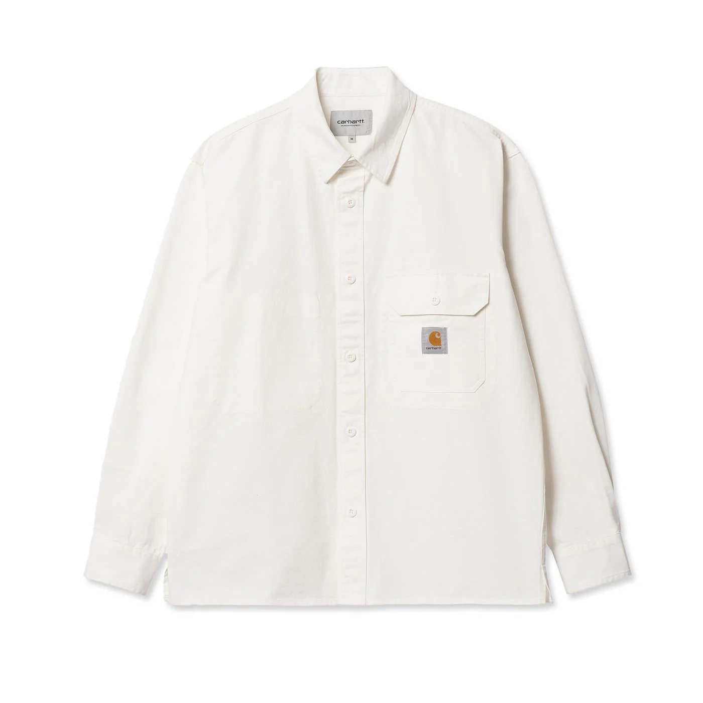Carhartt WIP Reno Shirt Jacket Off-White Garment Dyed - Image 5