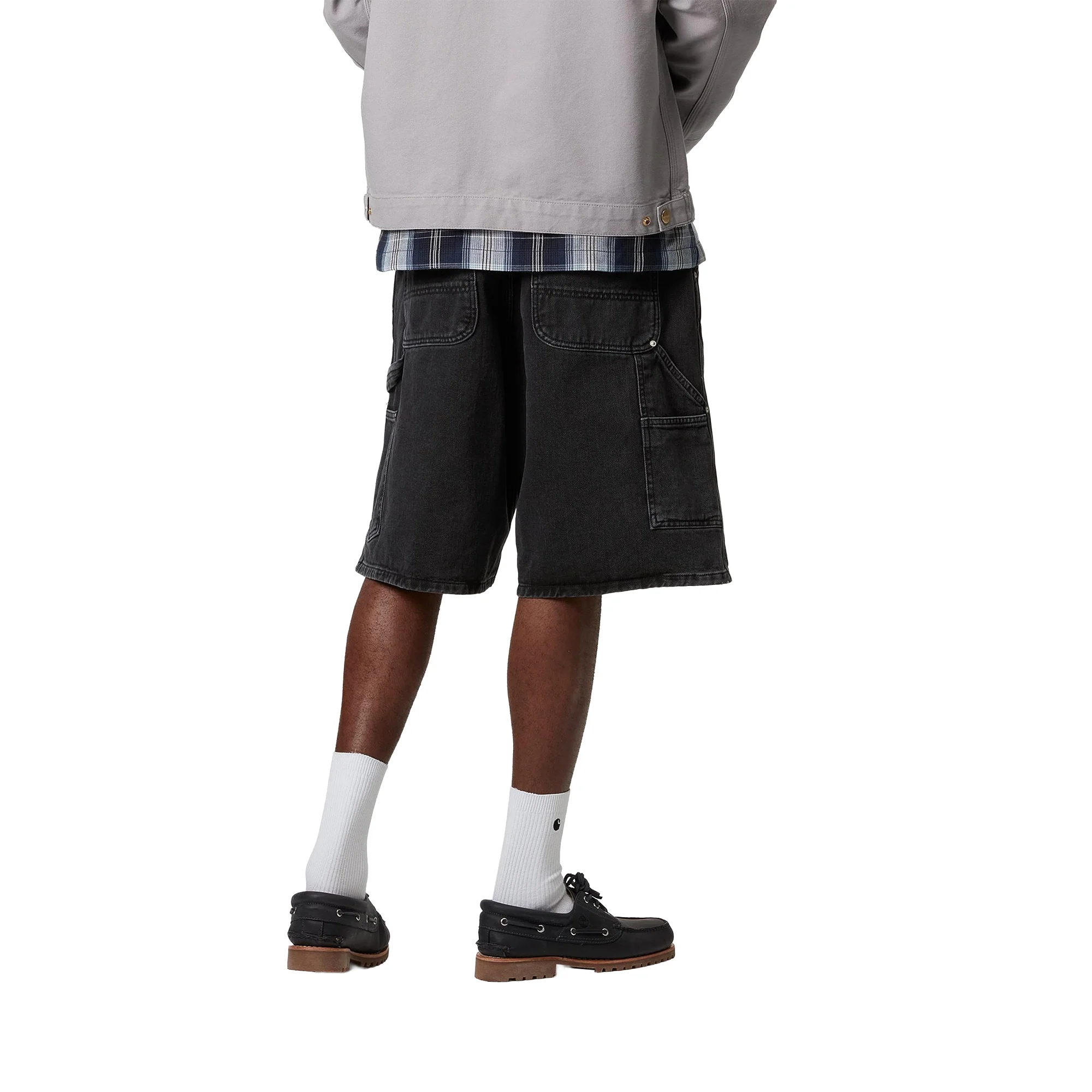 Carhartt WIP Rivet Short Black stone washed - Image 2