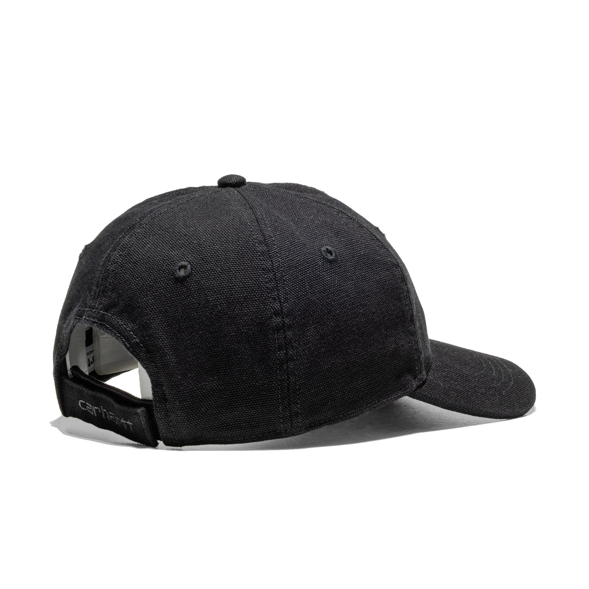 Carhartt WIP Selby Canvas Cap Black stone washed - Image 3