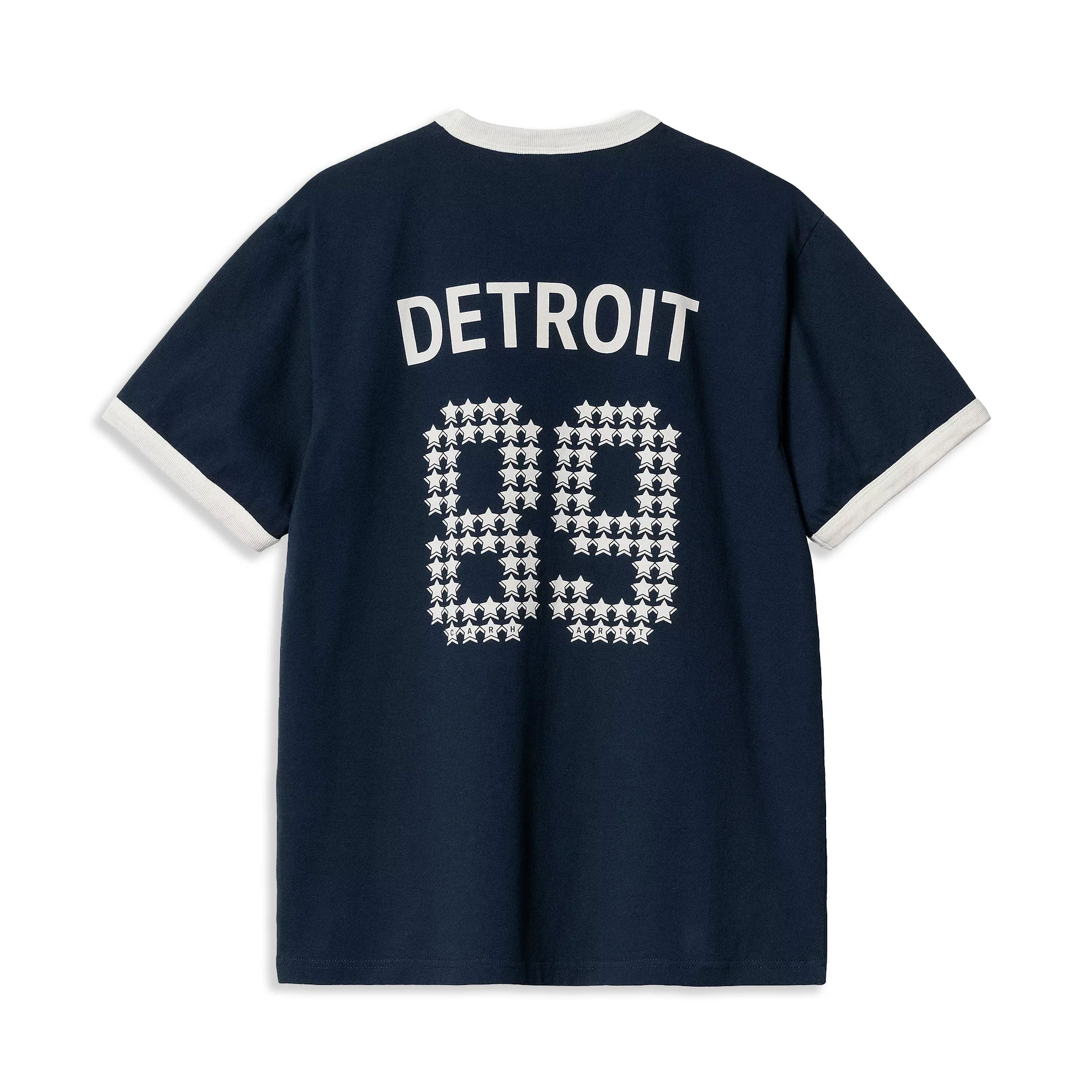 Carhartt WIP S/S 89 Ringer T-Shirt Ink/Wax heavy enzyme wash