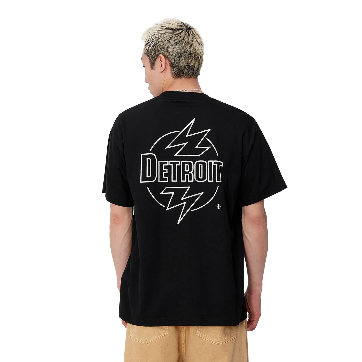 Carhartt WIP S/S Ablaze T-Shirt Black/Wax - Image 2