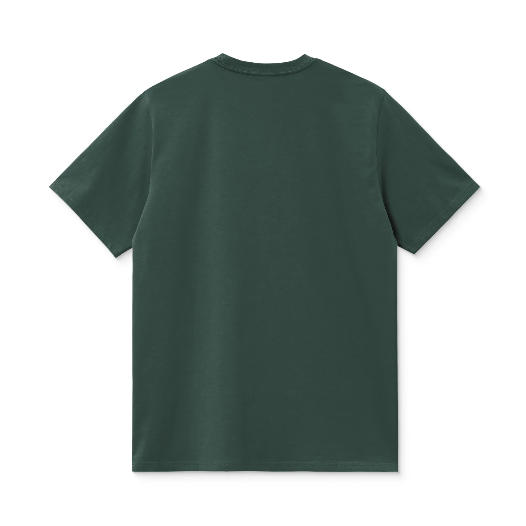 Carhartt WIP S/S American Script T-Shirt Kale Green - Image 4