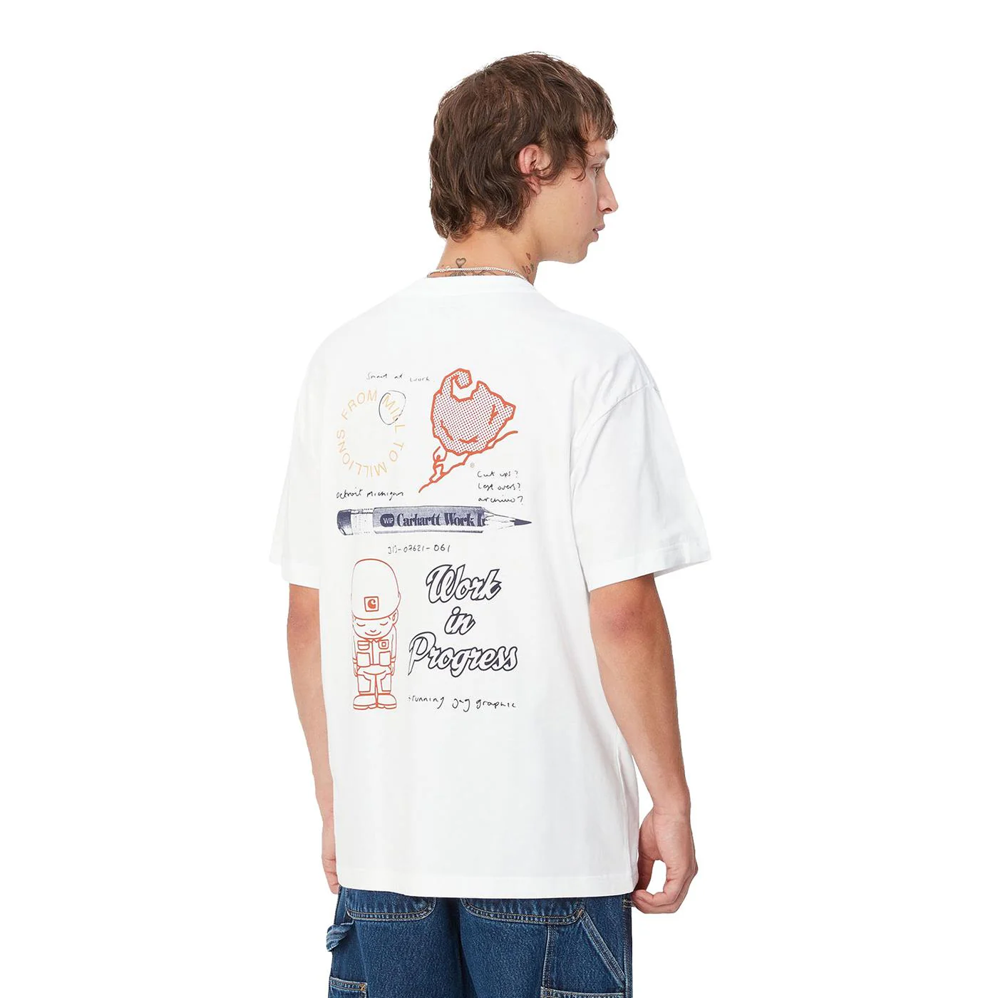 Carhartt WIP S/S Archivo T-Shirt White