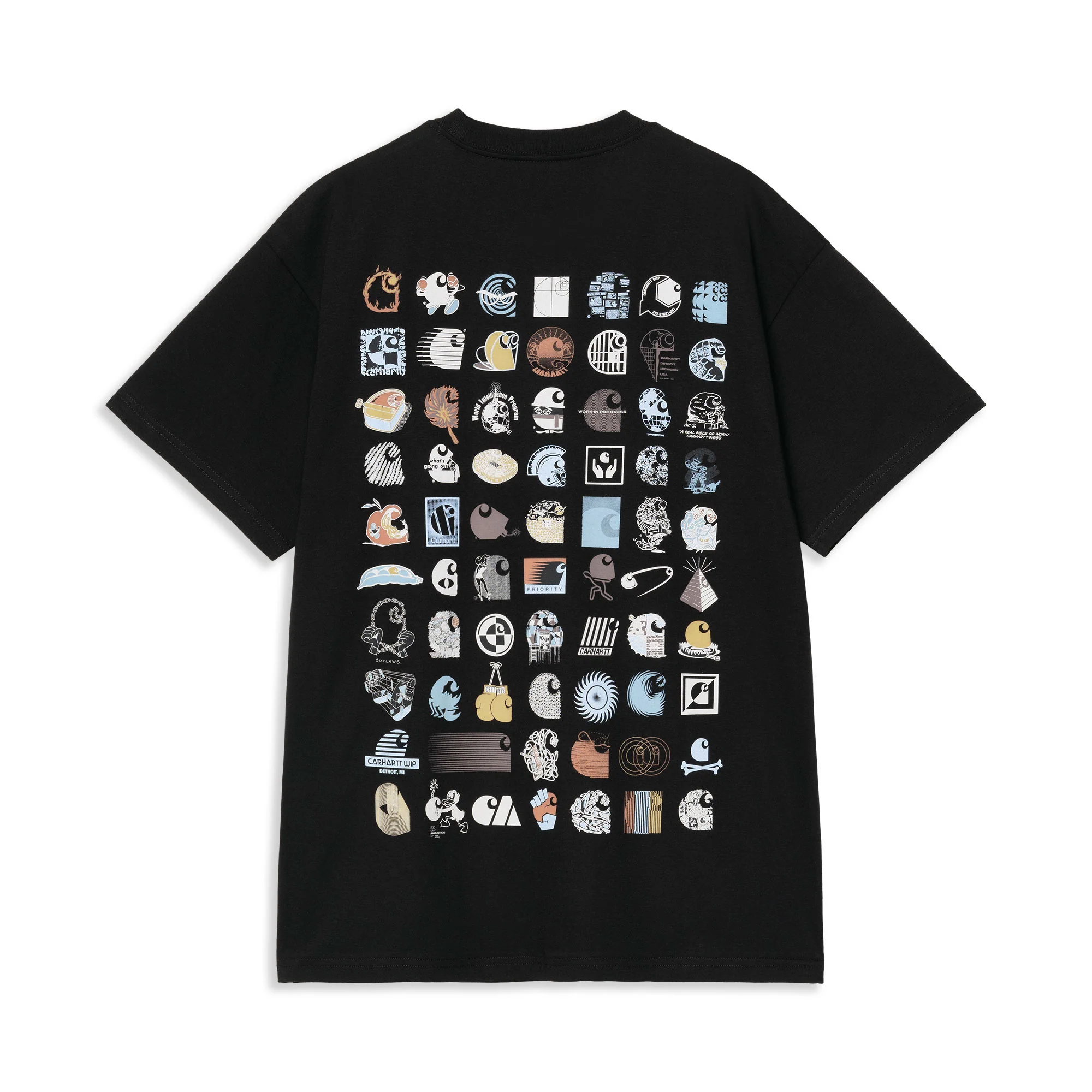 Carhartt WIP S/S C Logo Archive T-Shirt Black