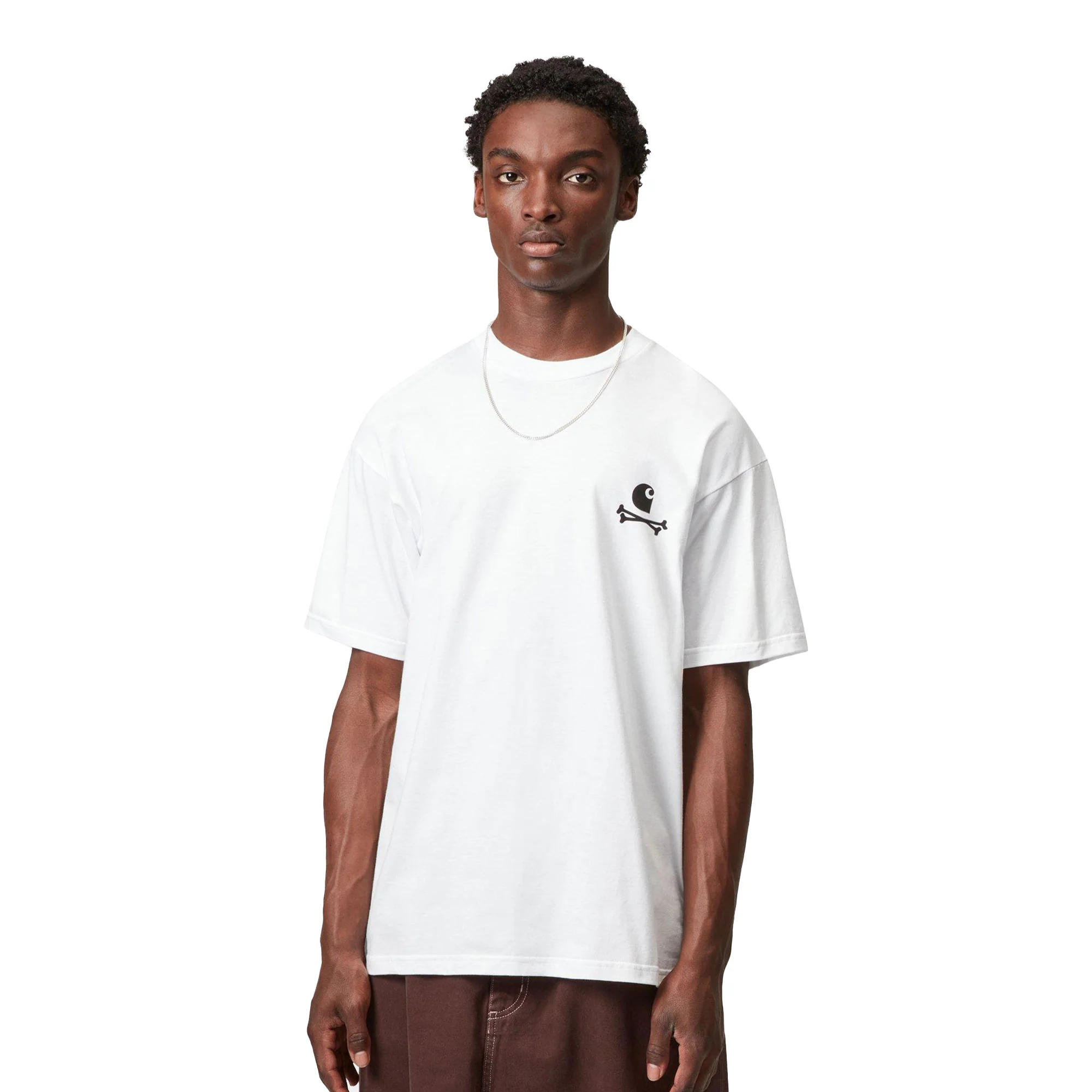 Carhartt WIP S/S C Logo Archive T-Shirt White - Image 2