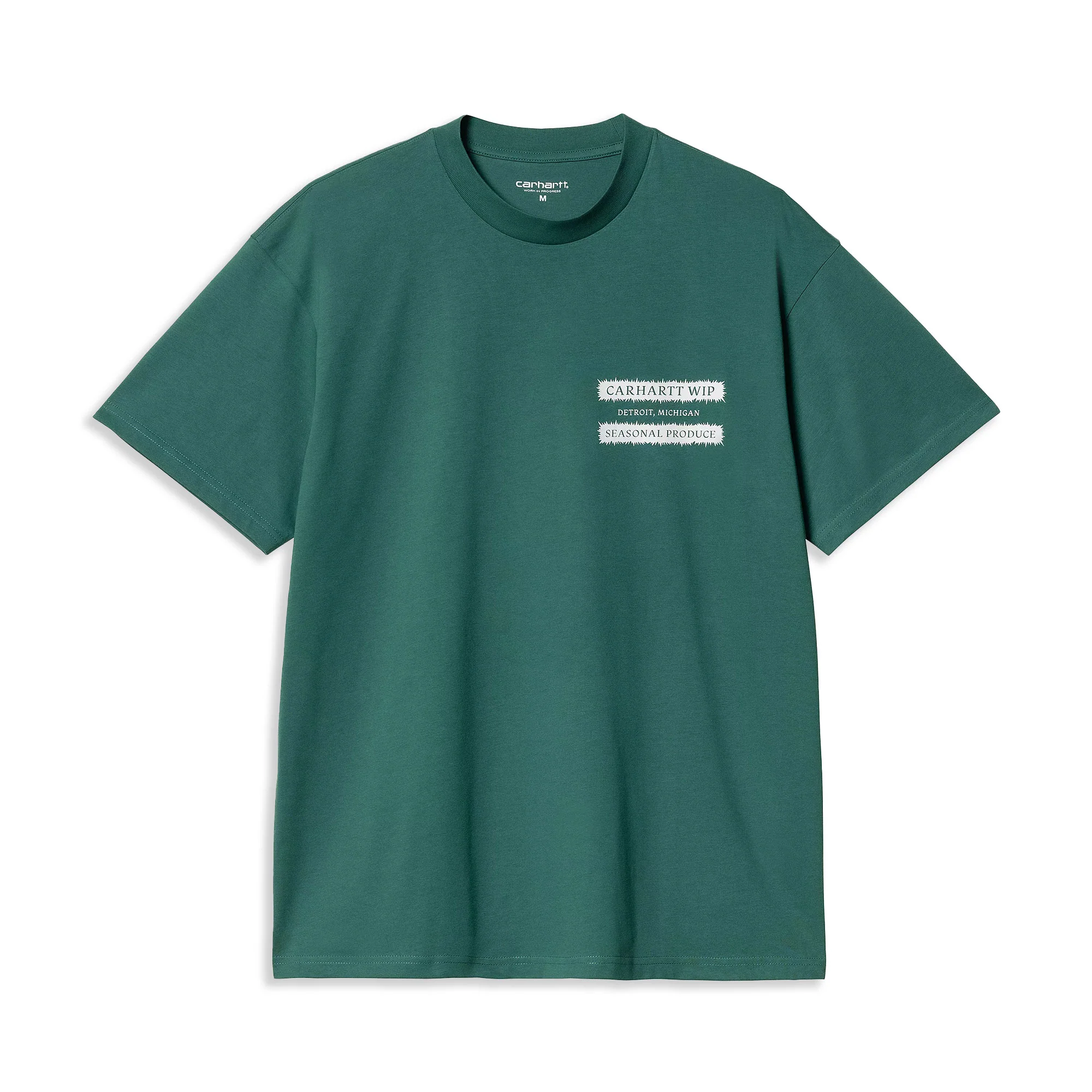 Carhartt WIP S/S Catalogue T-Shirt Rainforest/White - Image 2