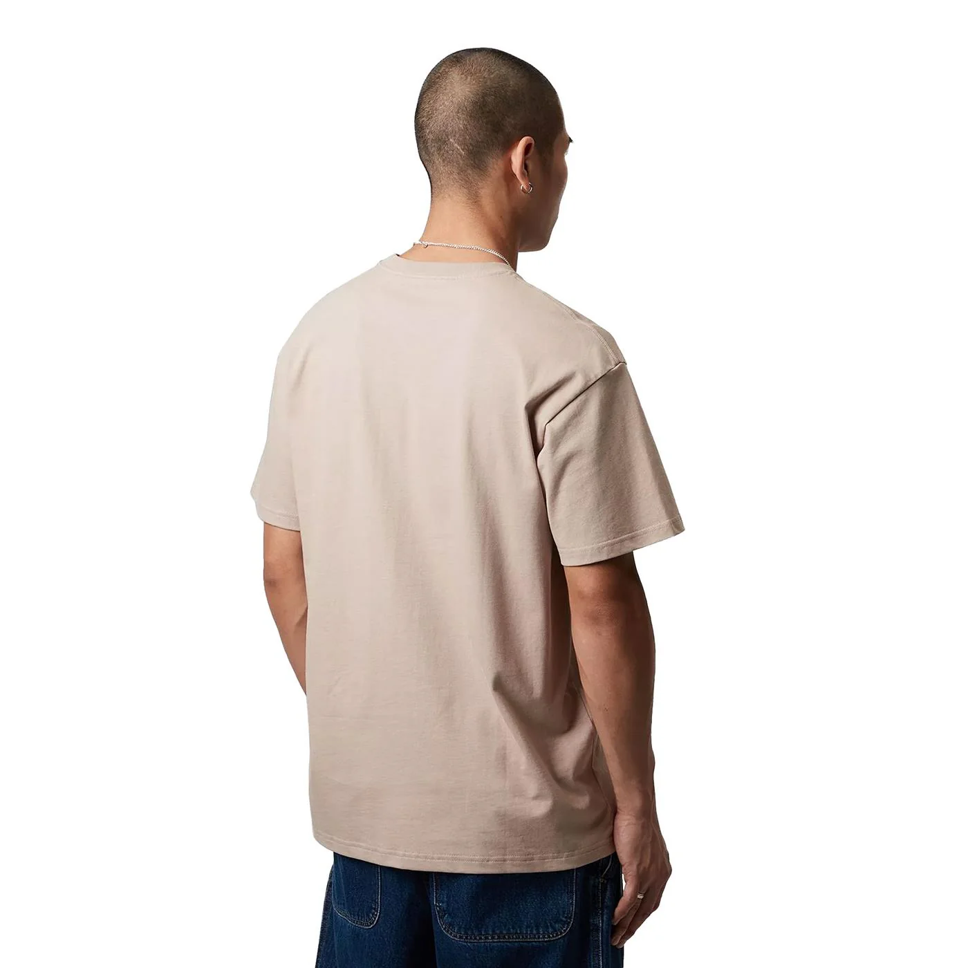 Carhartt WIP S/S Chase T-Shirt Dusky Beige/Gold - Image 2