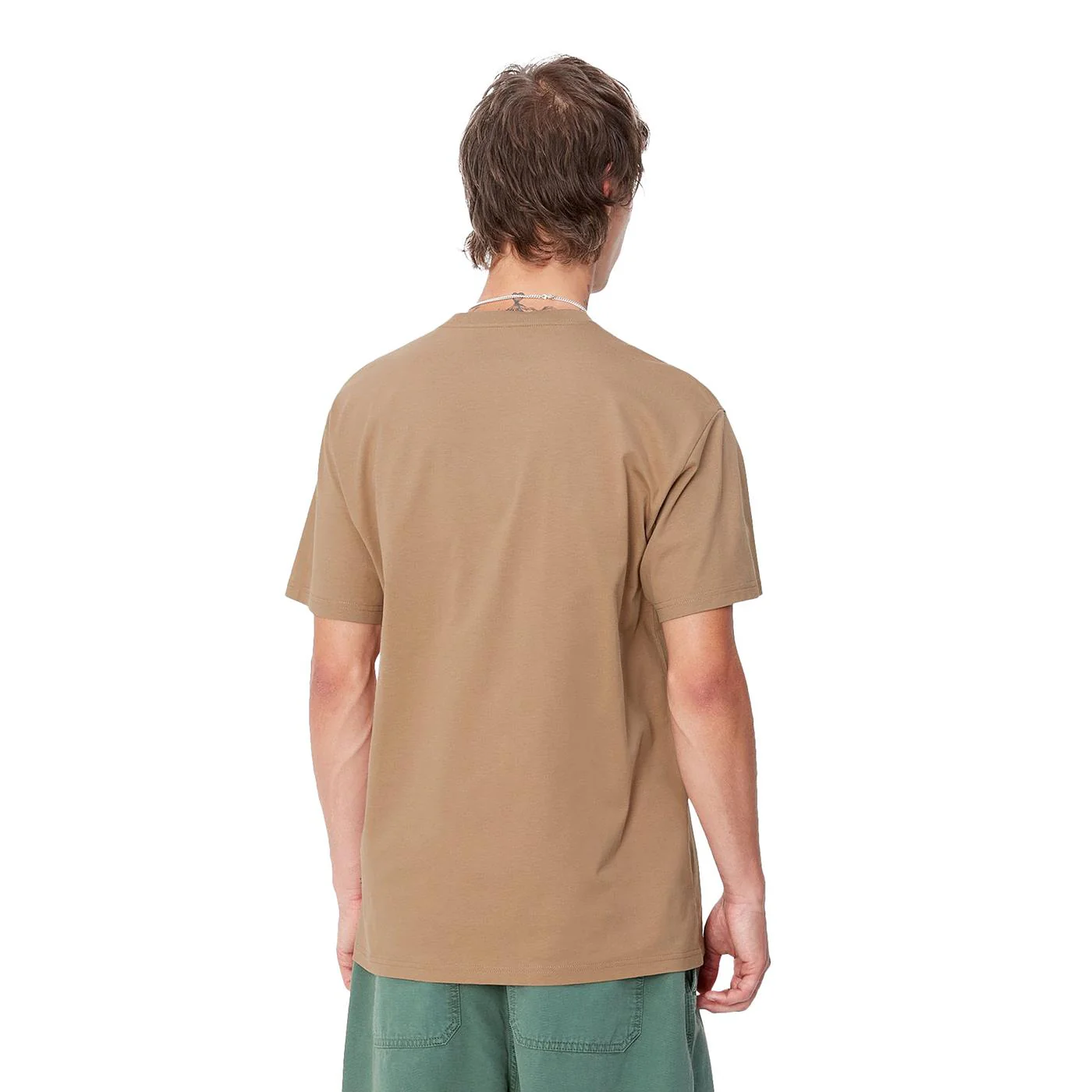 Carhartt WIP S/S Chase T-Shirt Peanut/Gold - Image 2