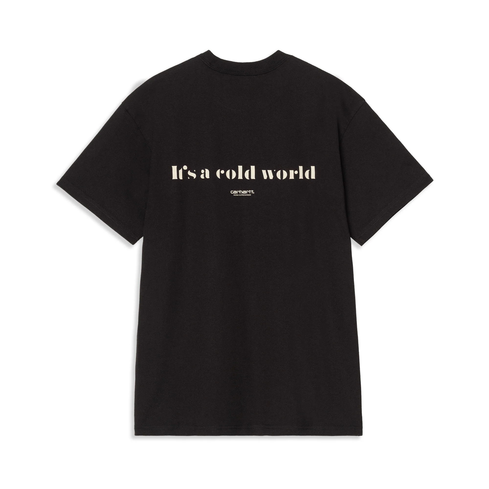 Carhartt WIP S/S Cold World T-Shirt Black - Image 2
