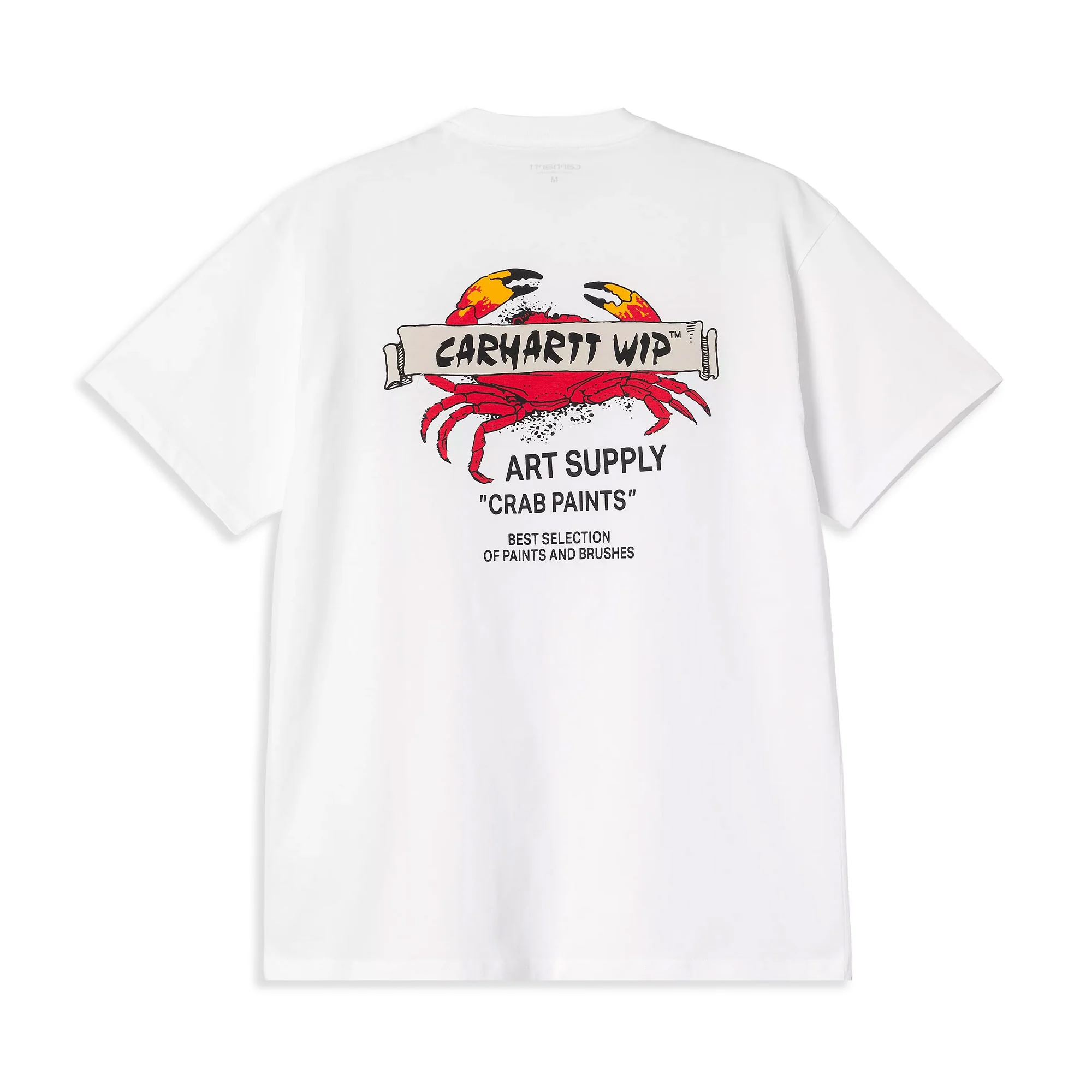 Carhartt WIP S/S Crab Paint T-Shirt White