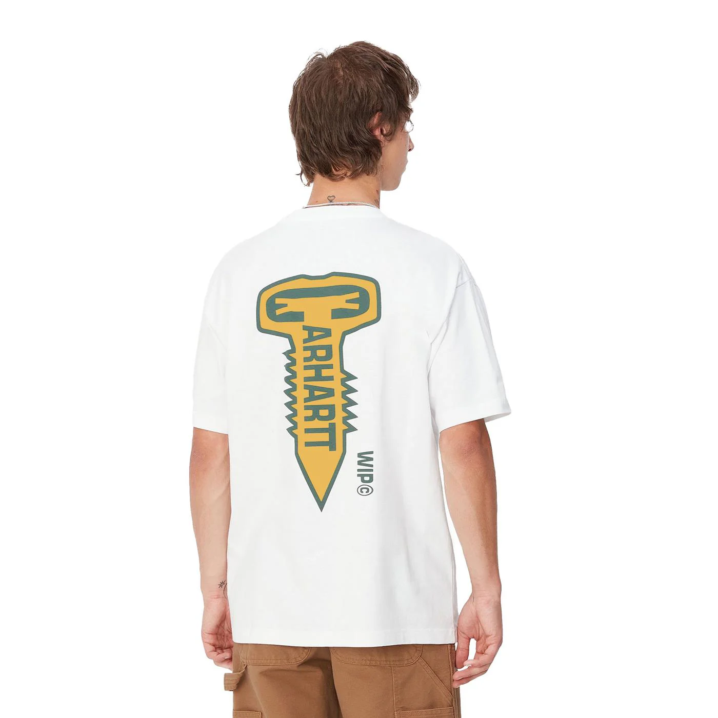 Carhartt WIP S/S Cross Screw T-Shirt White
