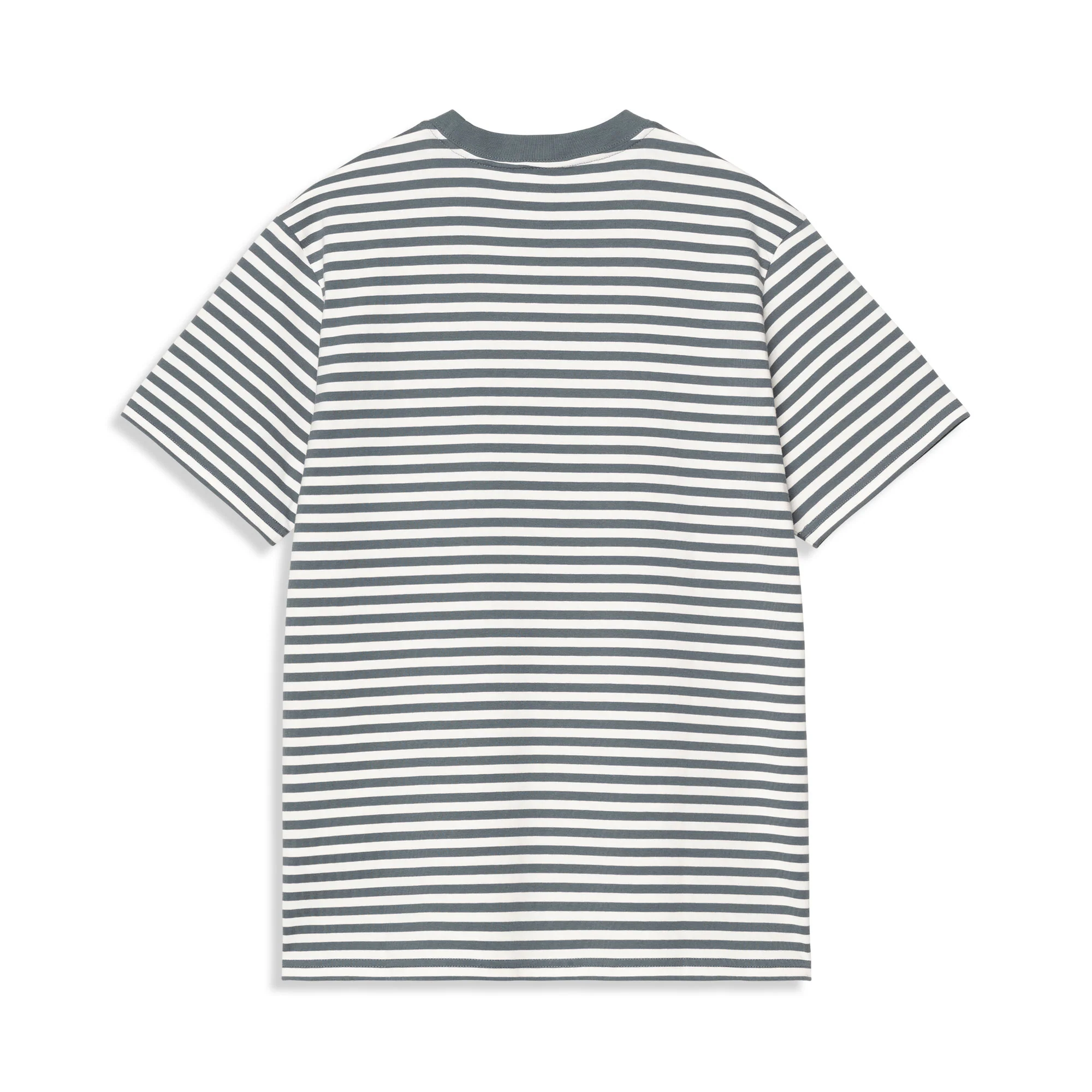 Carhartt WIP S/S Ezra Pocket T-Shirt Ezra Stripe Cozy Blue - Image 2