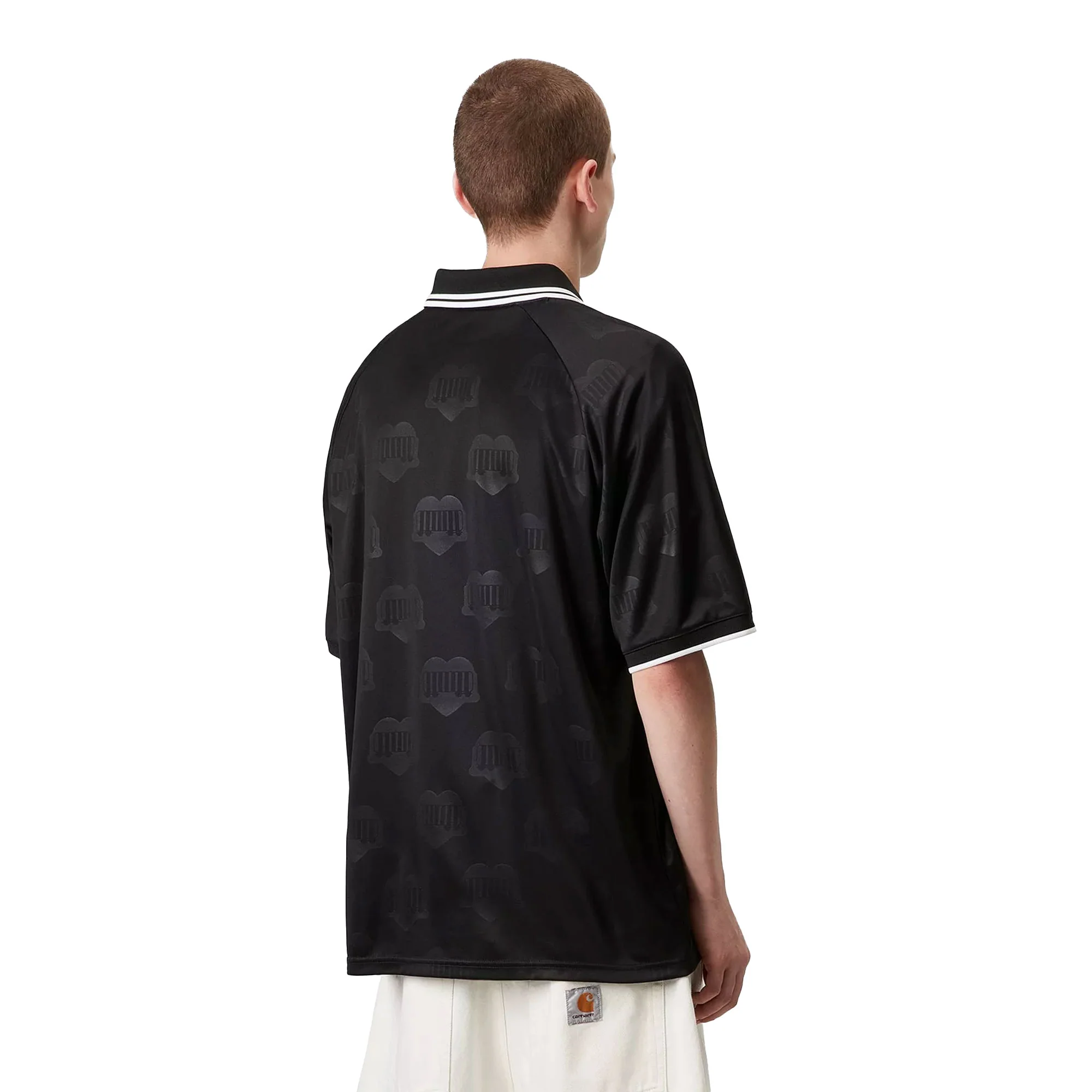 Carhartt WIP S/S HarttÉs Football T-Shirt Heart Train - Image 2