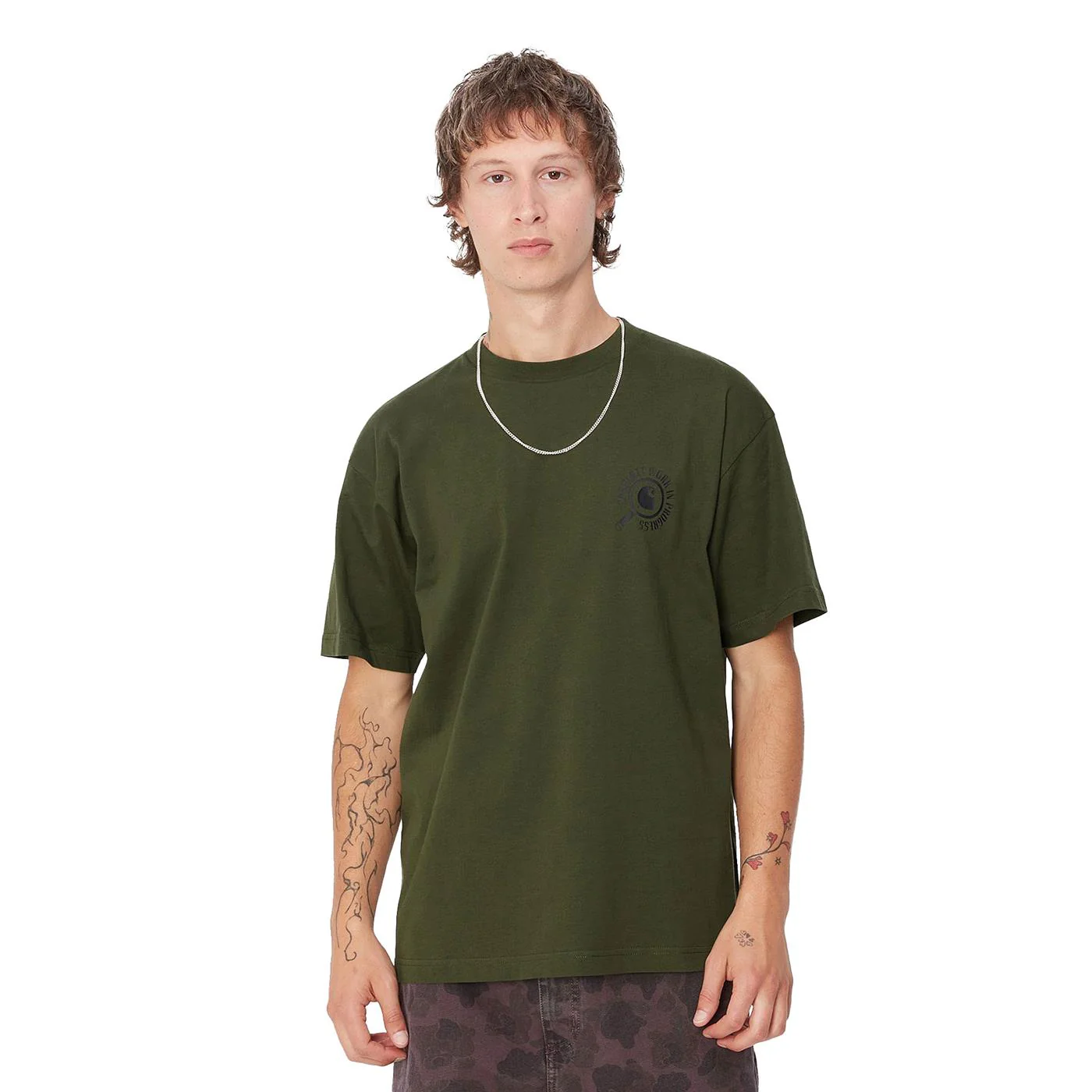 Carhartt WIP S/S Inspector T-Shirt Tarragon - Image 2