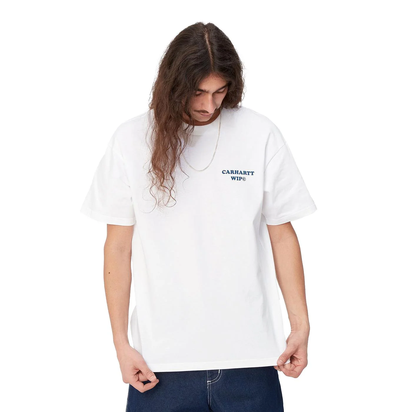 Carhartt WIP S/S Isis Maria Dinner T-Shirt White - Image 2