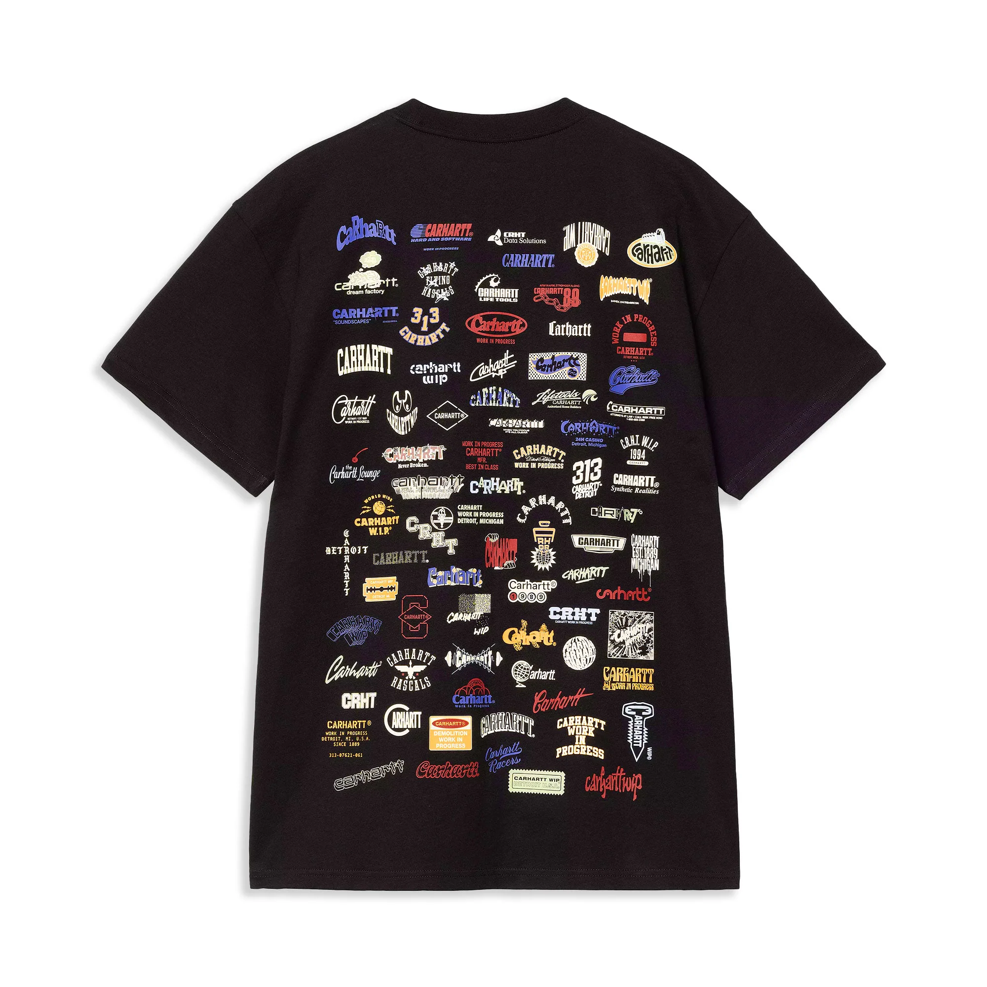 Carhartt WIP S/S Logo T-Shirt Black