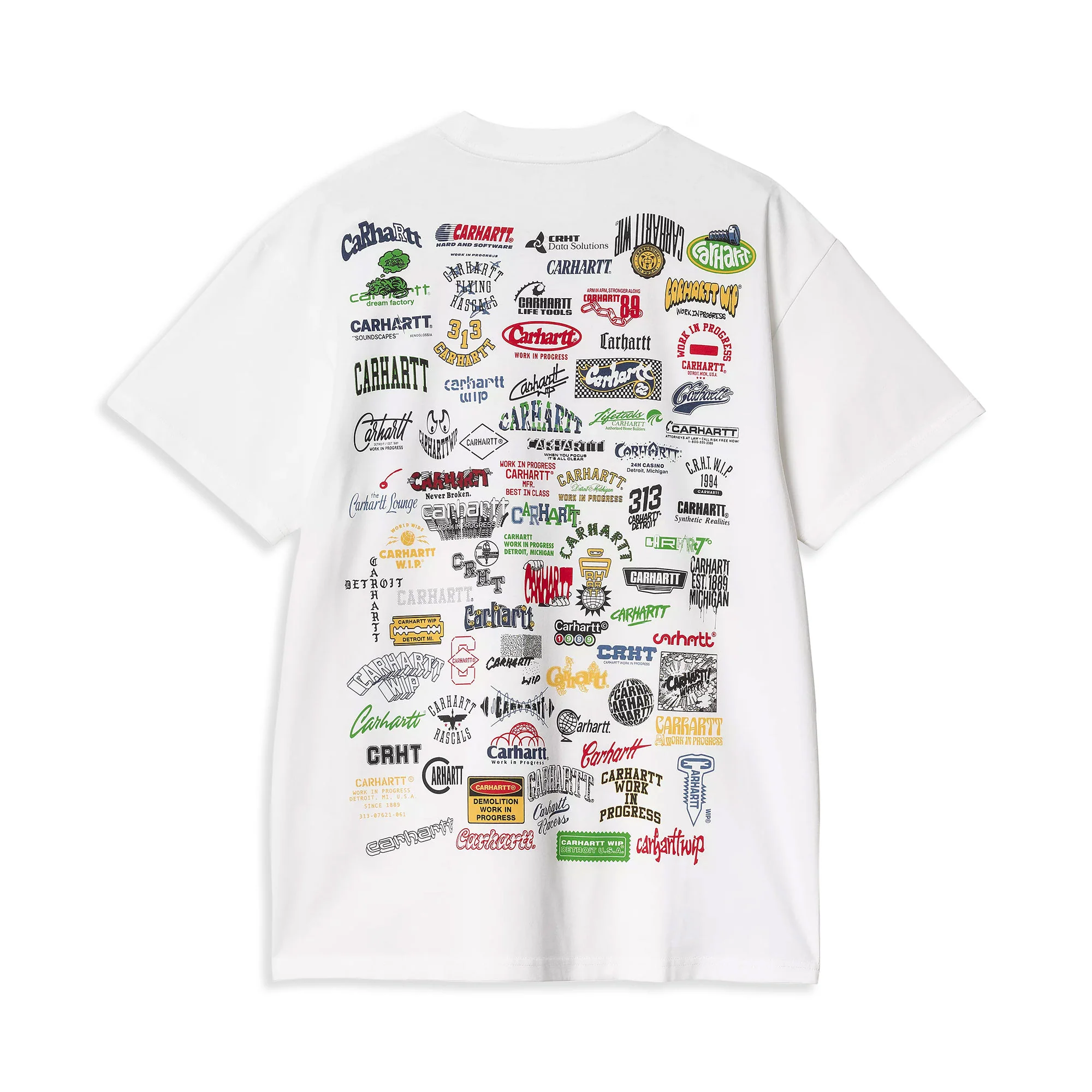 Carhartt WIP S/S Logo T-Shirt White