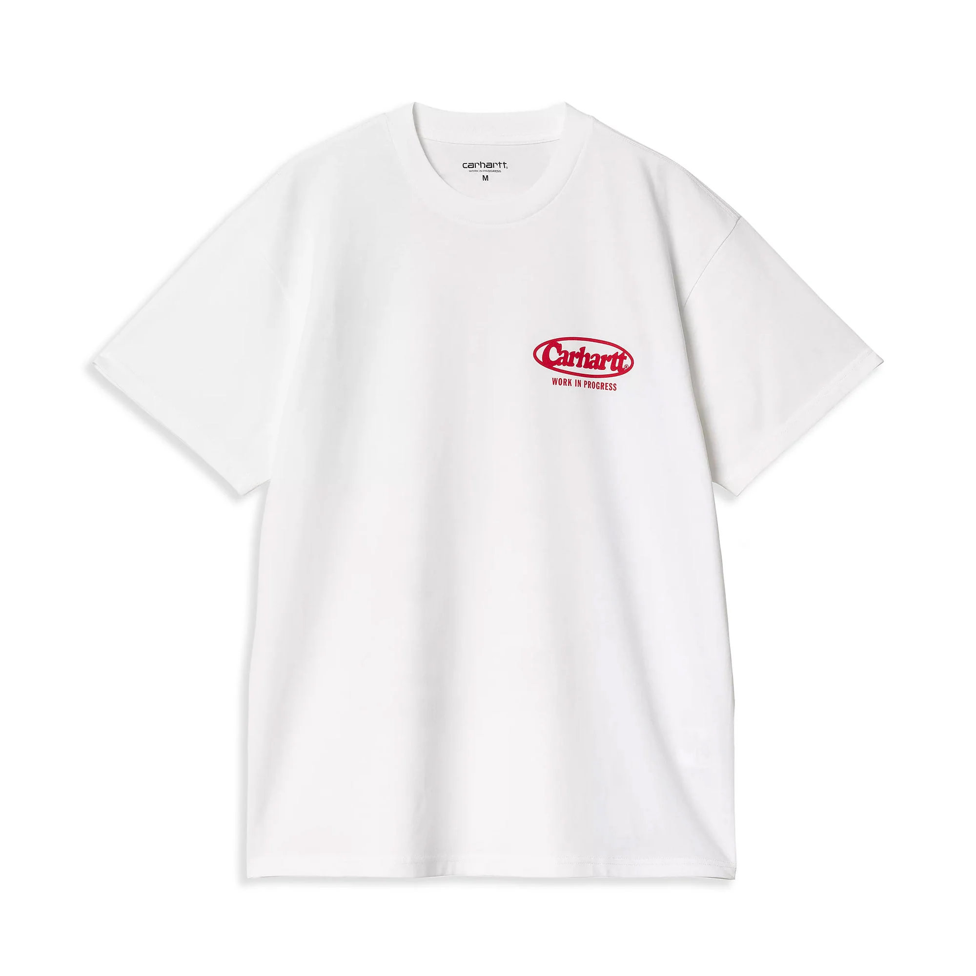 Carhartt WIP S/S Logo T-Shirt White - Image 2