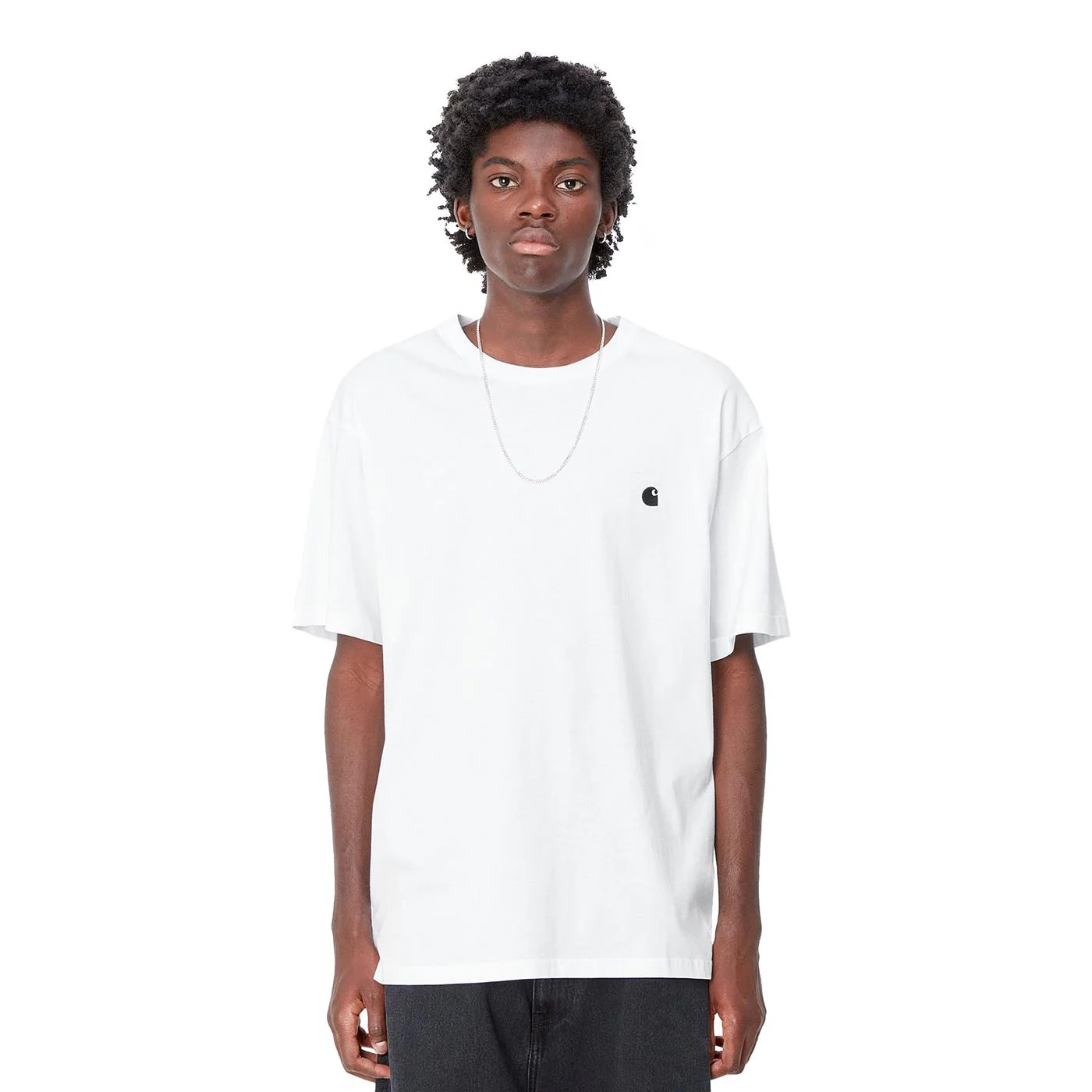 Carhartt WIP S/S Madison T-Shirt White/Black