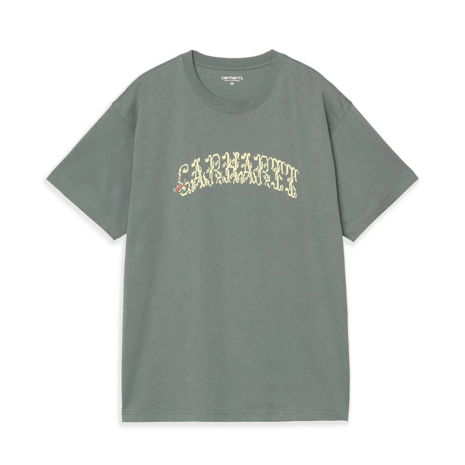Carhartt WIP S/S Monogram T-Shirt Velvet Green - Image 3