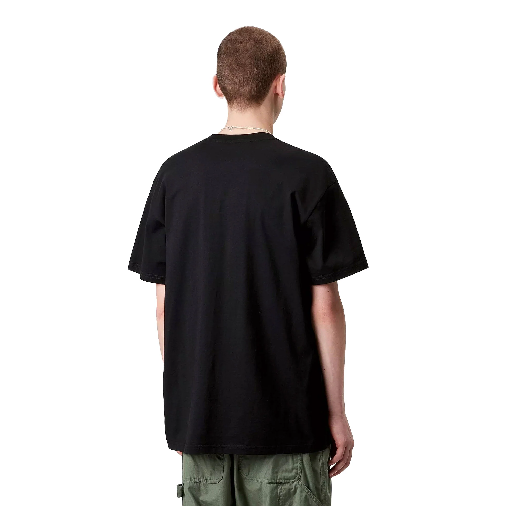 Carhartt WIP S/S Pocket Heart T-Shirt Black/Black - Image 2
