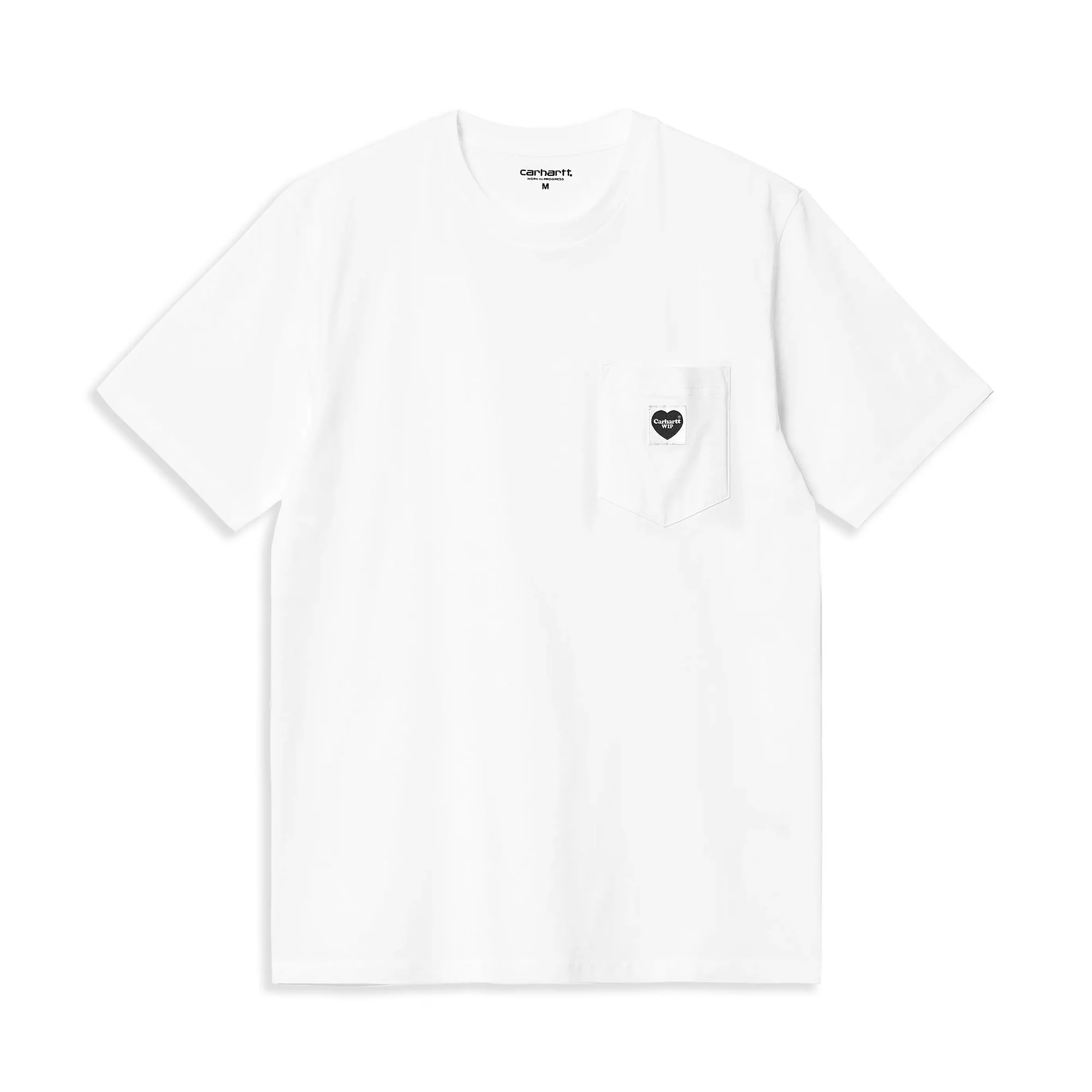 Carhartt WIP S/S Pocket Heart T-Shirt White/Black