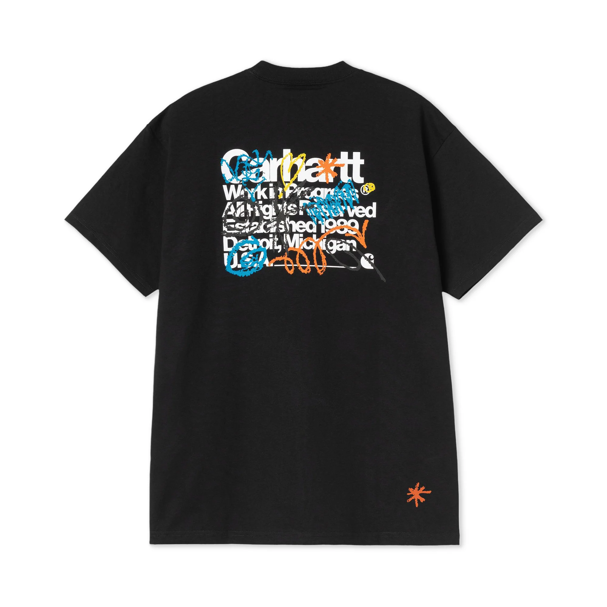Carhartt WIP S/S Primary T-Shirt Black - Image 2