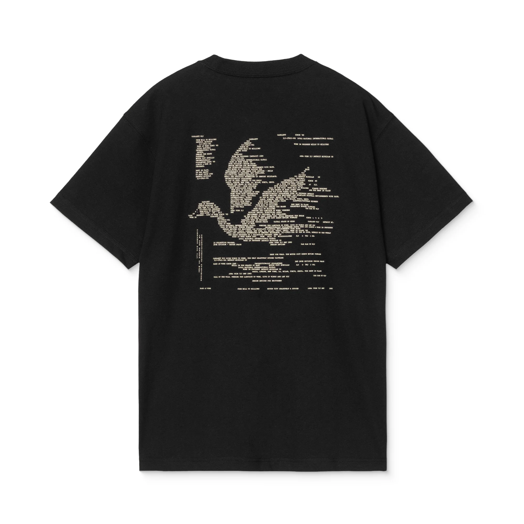 Carhartt WIP S/S Punched T-Shirt Black
