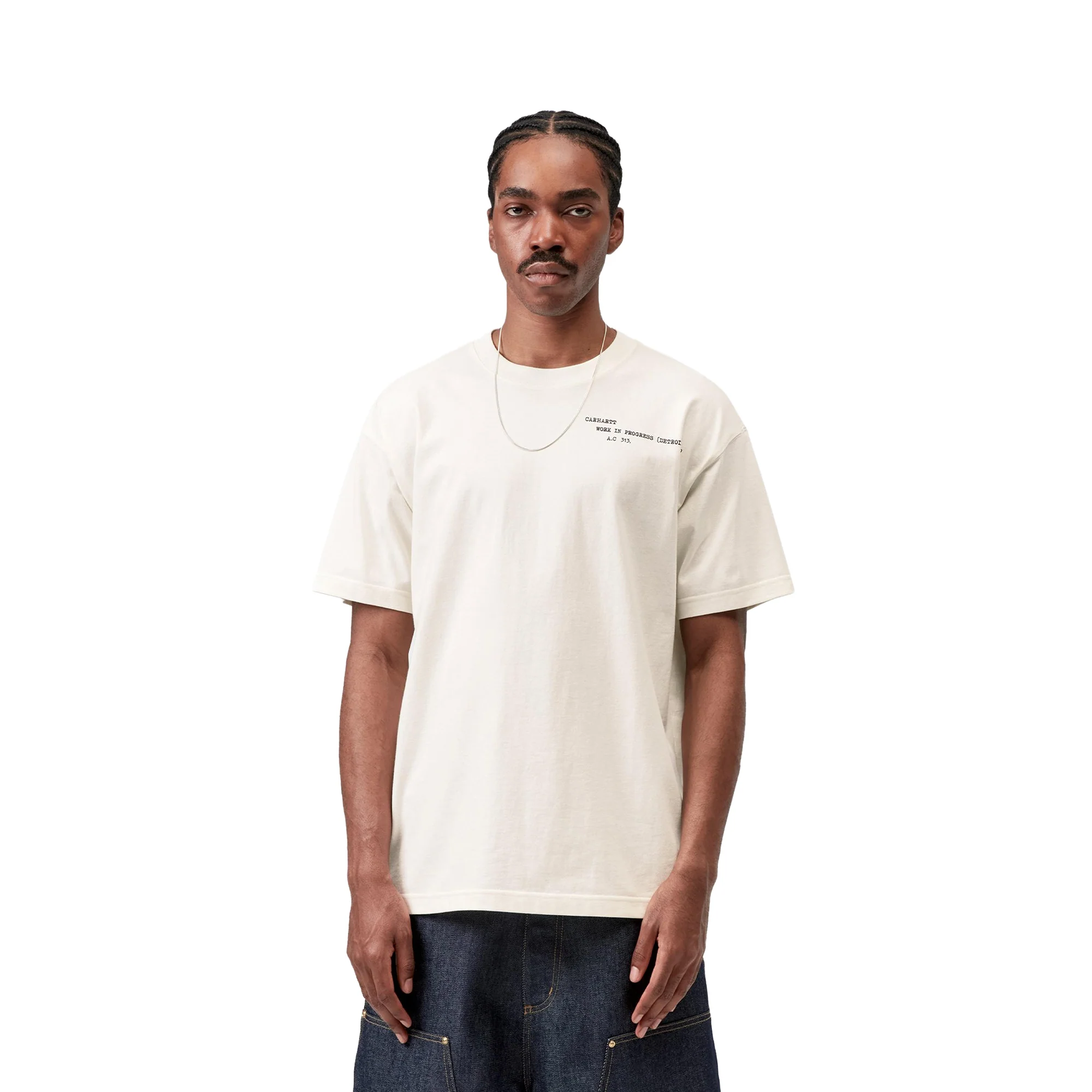 Carhartt WIP S/S Punched T-Shirt Wax - Image 2