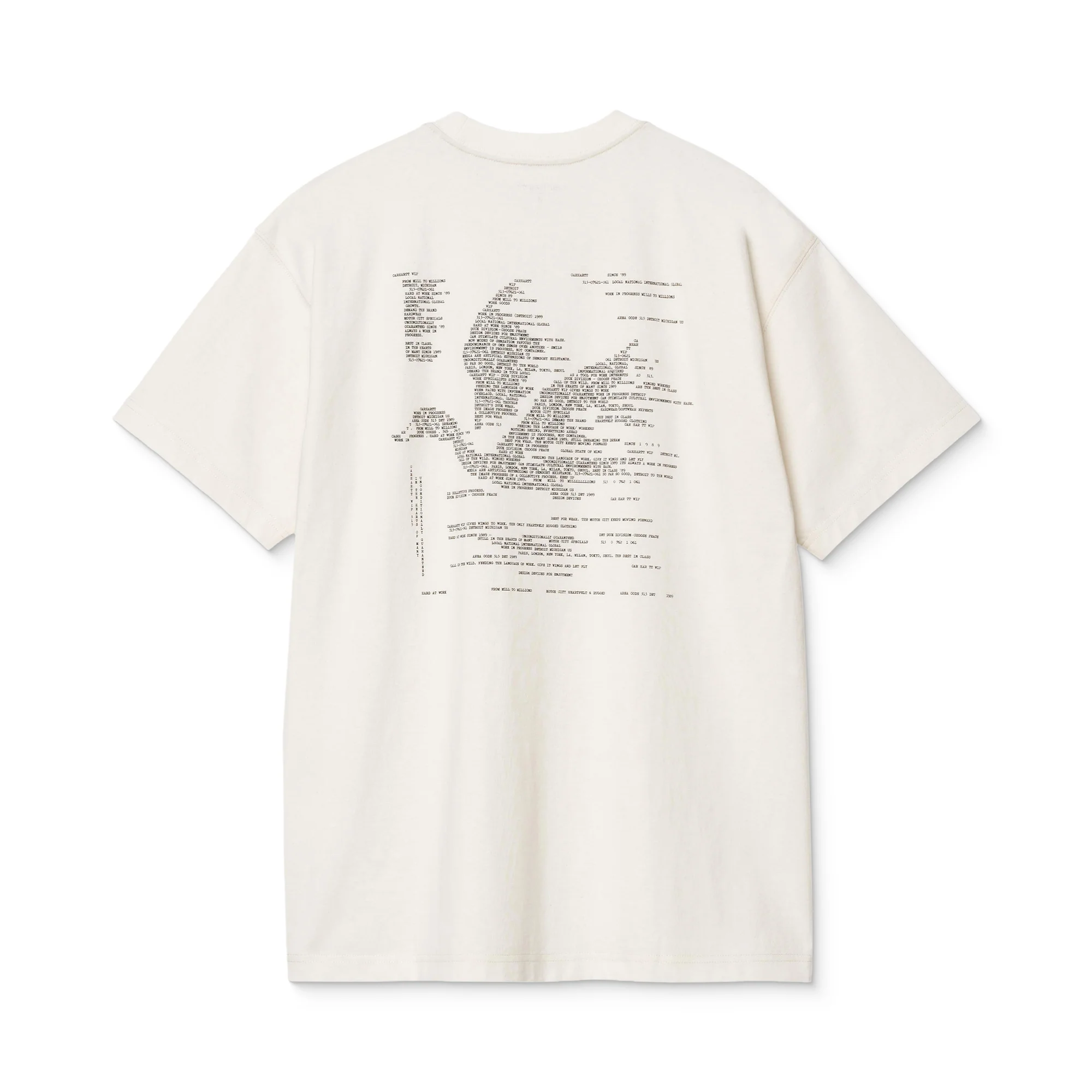 Carhartt WIP S/S Punched T-Shirt Wax - Image 3