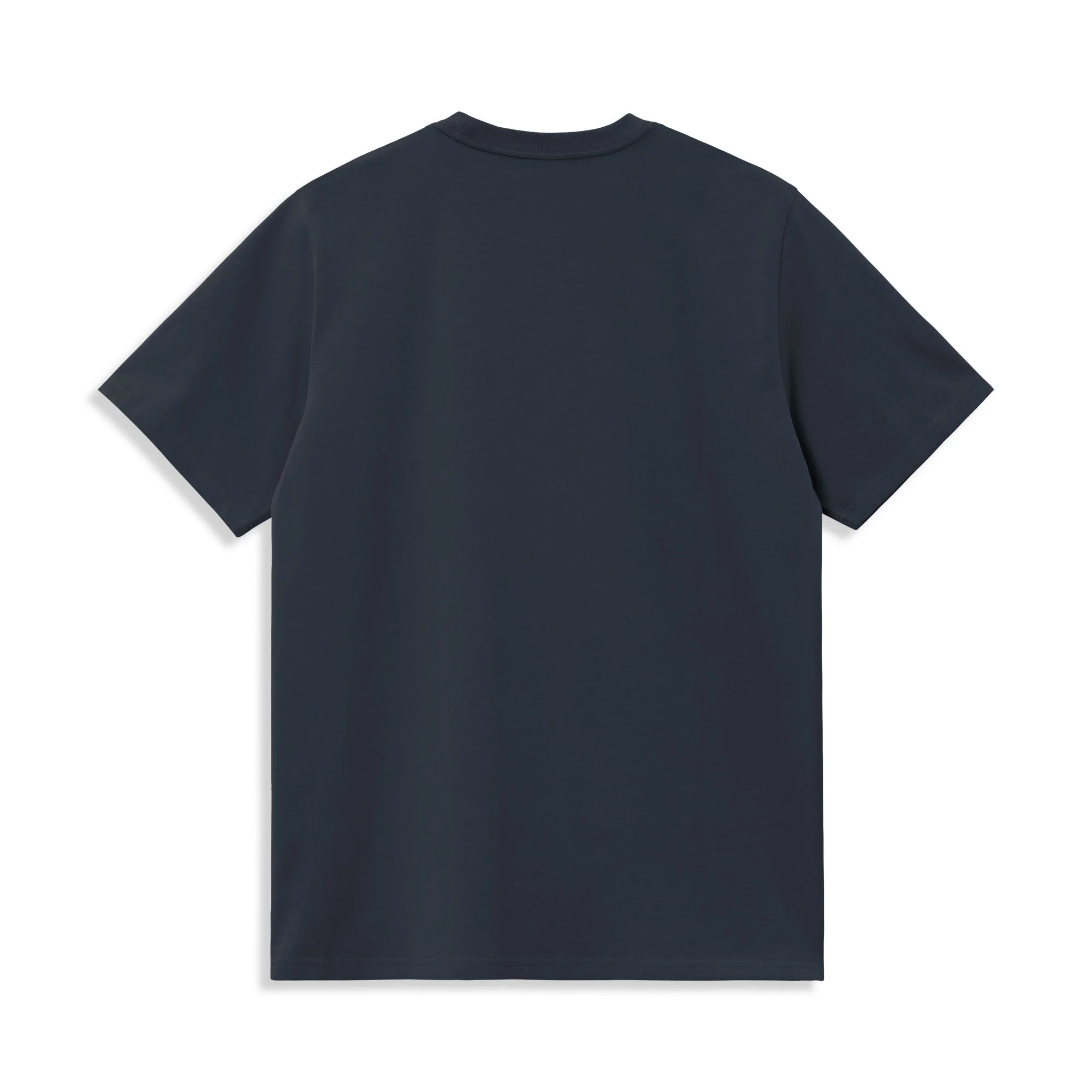 Carhartt WIP S/S Script Embroidery T-Shirt Deep Night/White - Image 2
